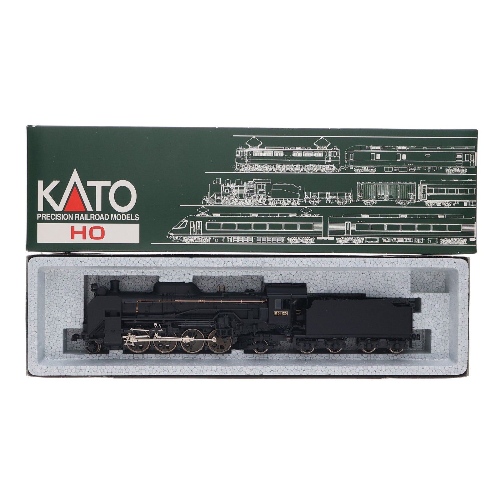 【中古即納】[RWM] 1-202 D51 標準形(動力付き) HOゲージ 鉄道模型 KATO(カトー)(20010331)