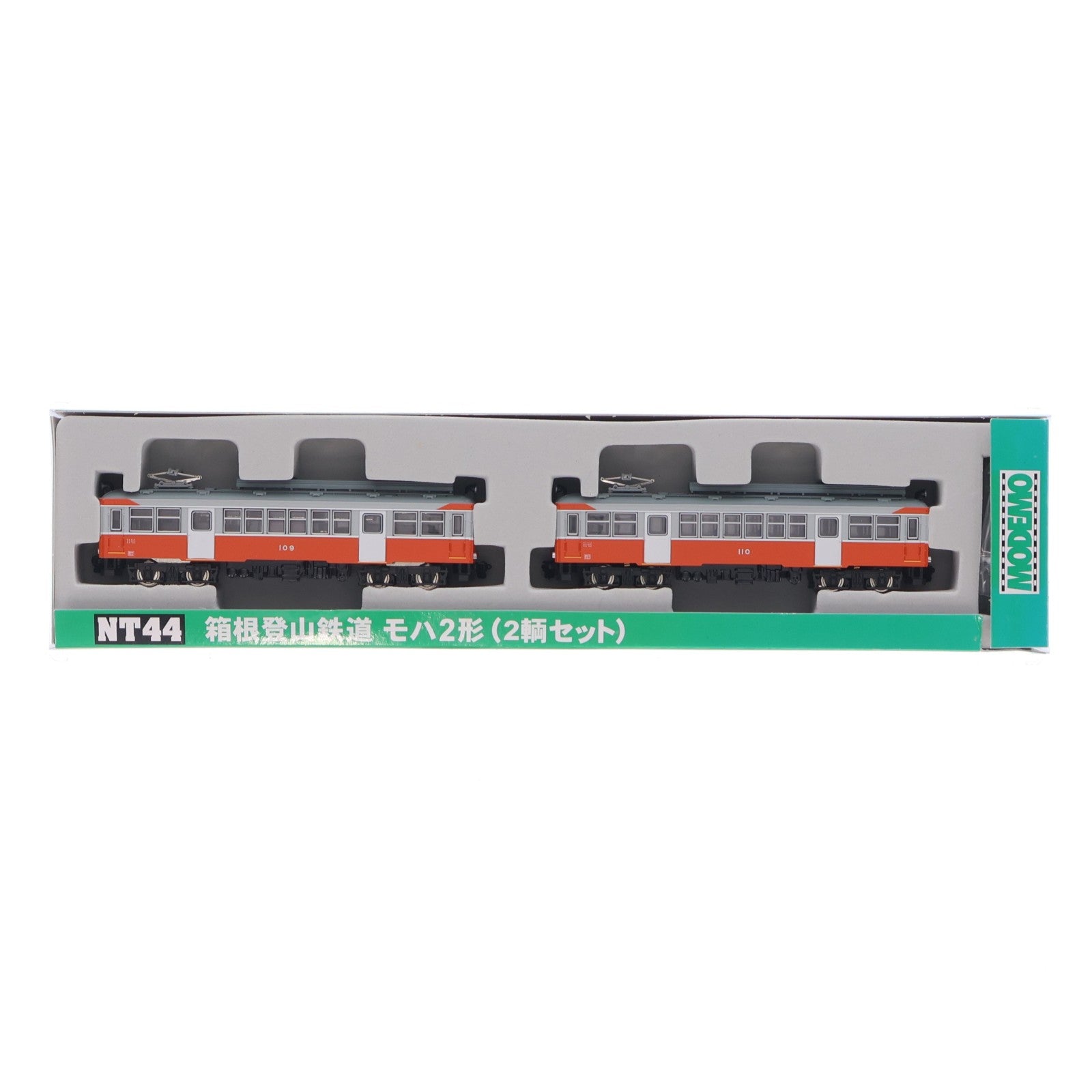 【中古即納】[RWM] NT44 箱根登山鉄道 モハ2形 2両セット(動力付き) Nゲージ 鉄道模型 MODEMO(モデモ/ハセガワ)(20041231)