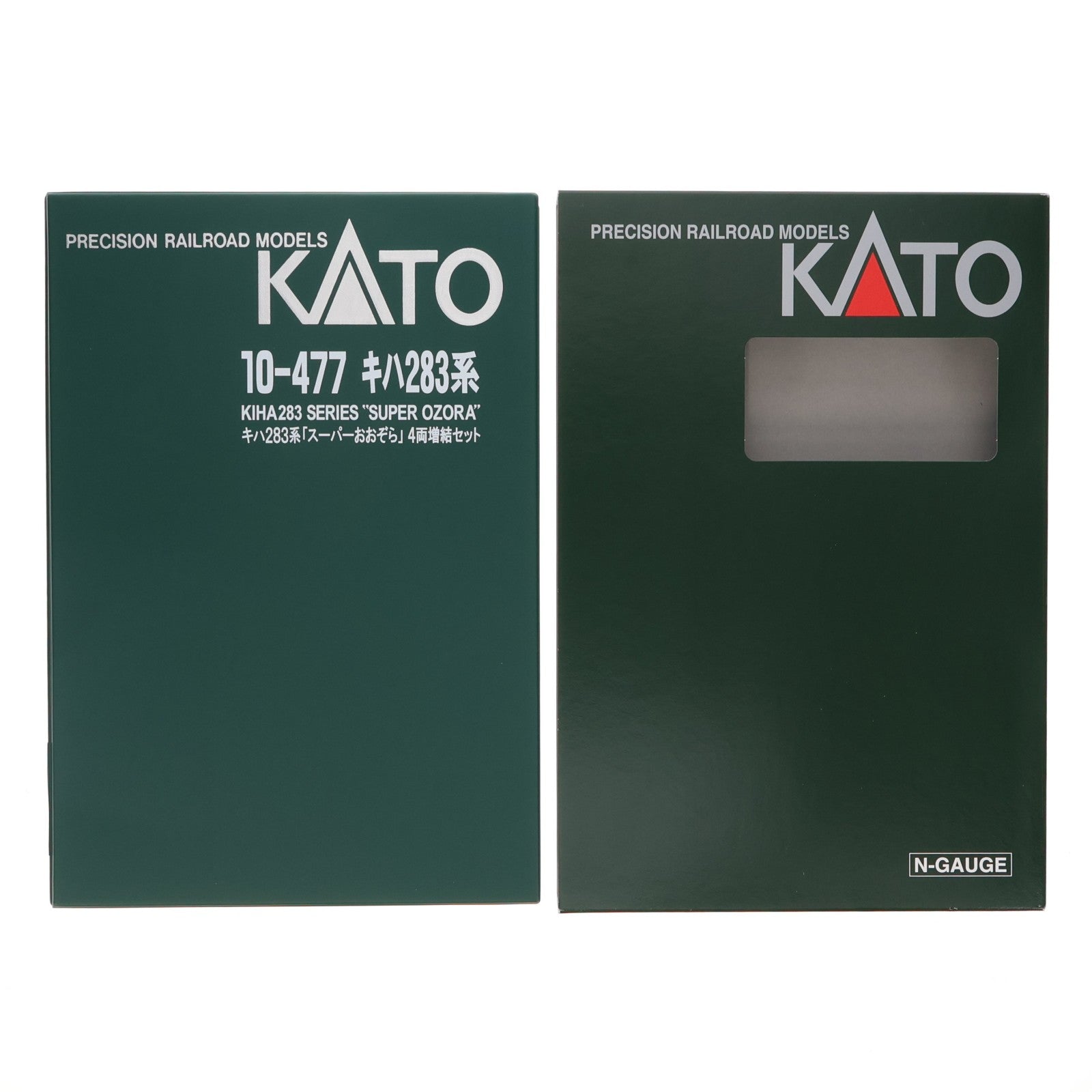 【中古即納】[RWM] 10-477 キハ283系 「スーパーおおぞら」 増結4両セット(動力無し) Nゲージ 鉄道模型 KATO(カトー)(20040731)