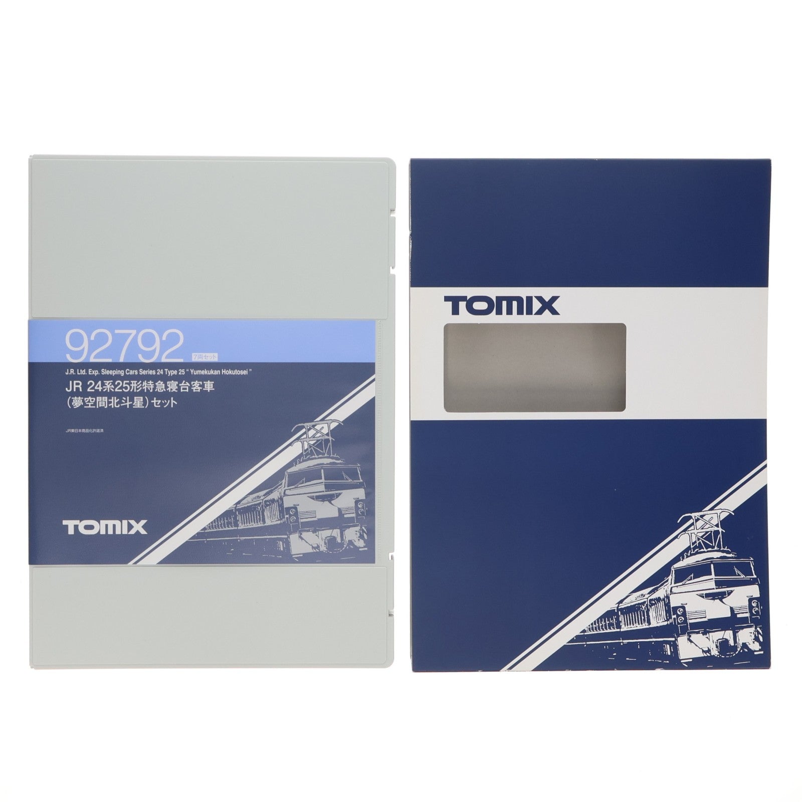 【中古即納】[RWM] (再販) 92792 JR 24系25形特急寝台客車(夢空間北斗星)セット(7両)(動力無し) Nゲージ 鉄道模型 TOMIX(トミックス)(20171102)