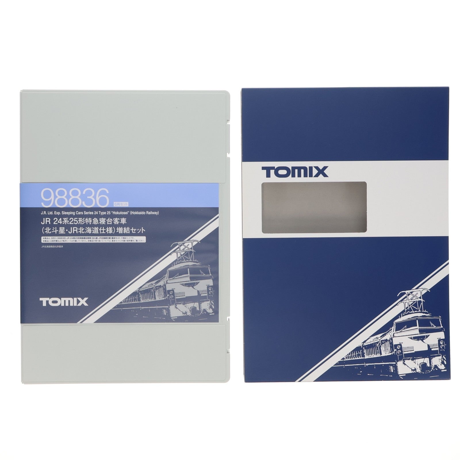 【中古即納】[RWM] 98836 JR 24系25形特急寝台客車(北斗星・JR北海道仕様)増結セット(6両)(動力無し) Nゲージ 鉄道模型 TOMIX(トミックス)(20231119)