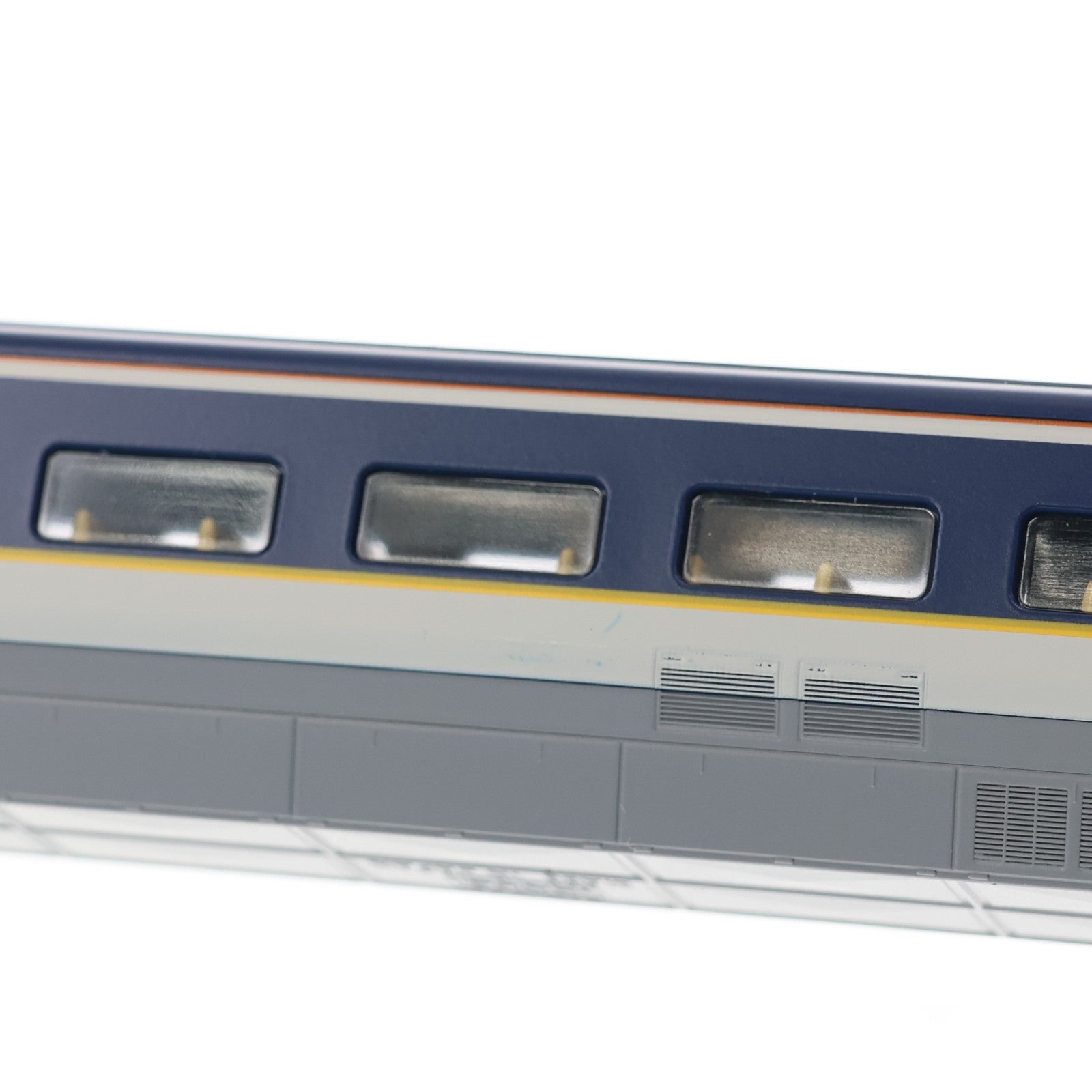 【中古即納】[RWM] 10-1298 ユーロスター 新塗装 4両増結セット(動力無し) Nゲージ 鉄道模型 KATO(カトー)(20161224)