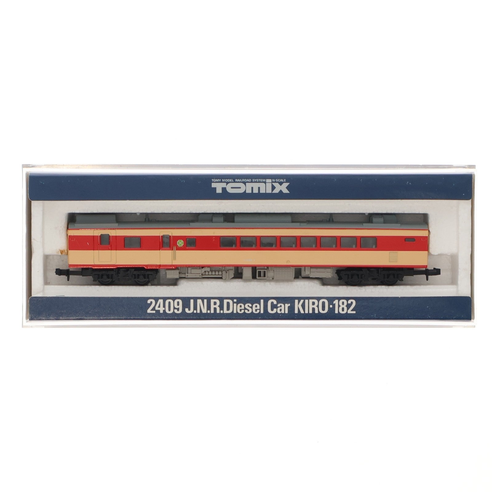 【中古即納】[RWM] 2409 国鉄 キロ182形 ディーゼル動車(動力無し) Nゲージ 鉄道模型 TOMIX(トミックス)(19991231)