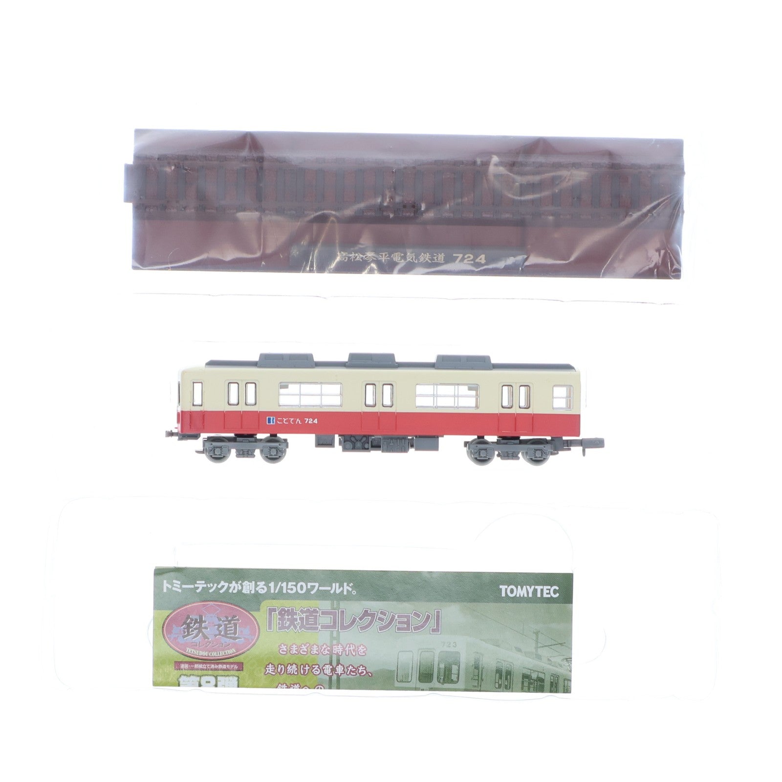 【中古即納】[RWM] (単品) 215073 鉄道コレクション(鉄コレ) 第8弾 高松琴平電気鉄道 724(動力無し) Nゲージ 鉄道模型 TOMYTEC(トミーテック)(20080930)