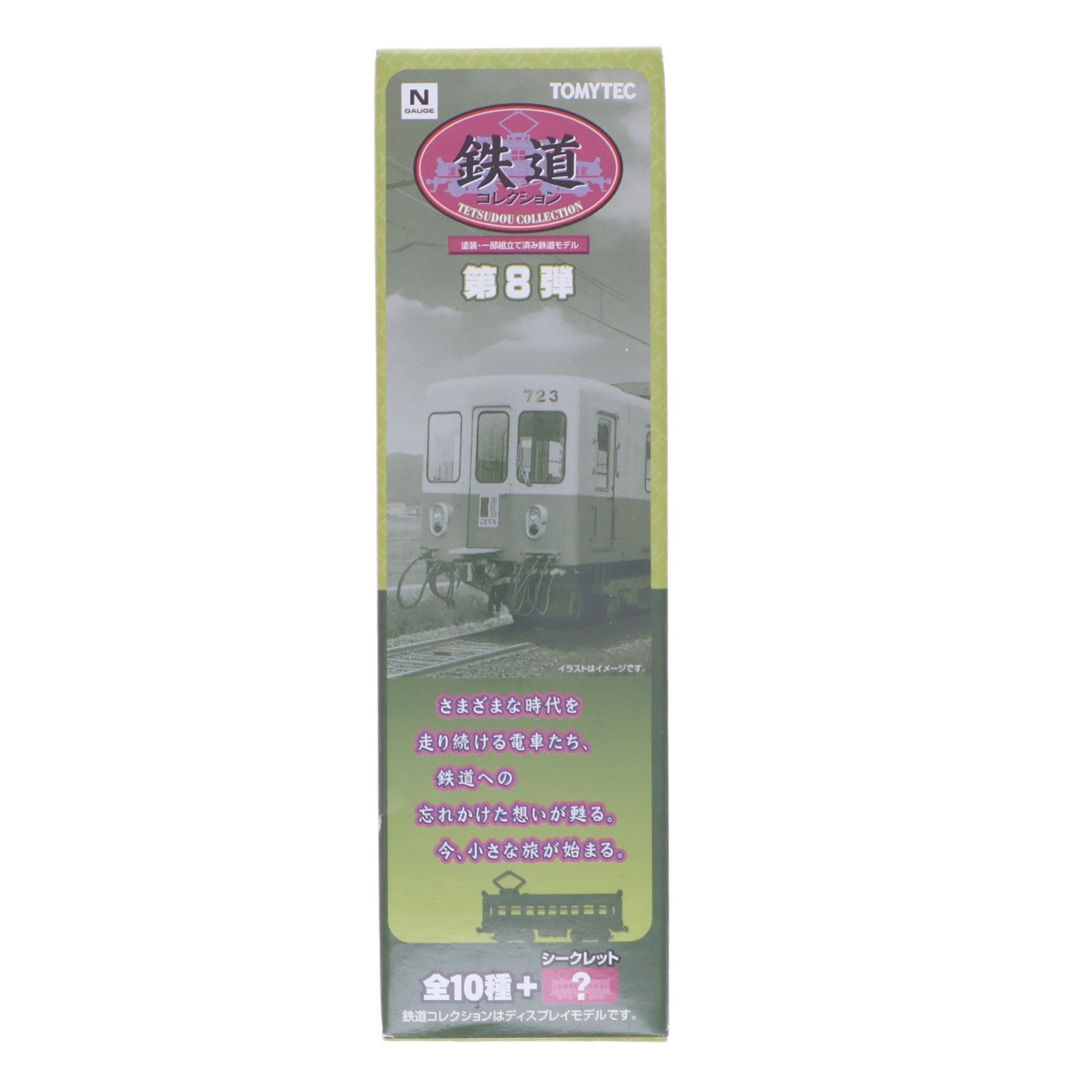 【中古即納】[RWM] (単品) 215073 鉄道コレクション(鉄コレ) 第8弾 高松琴平電気鉄道 723(動力無し) Nゲージ 鉄道模型 TOMYTEC(トミーテック)(20080930)