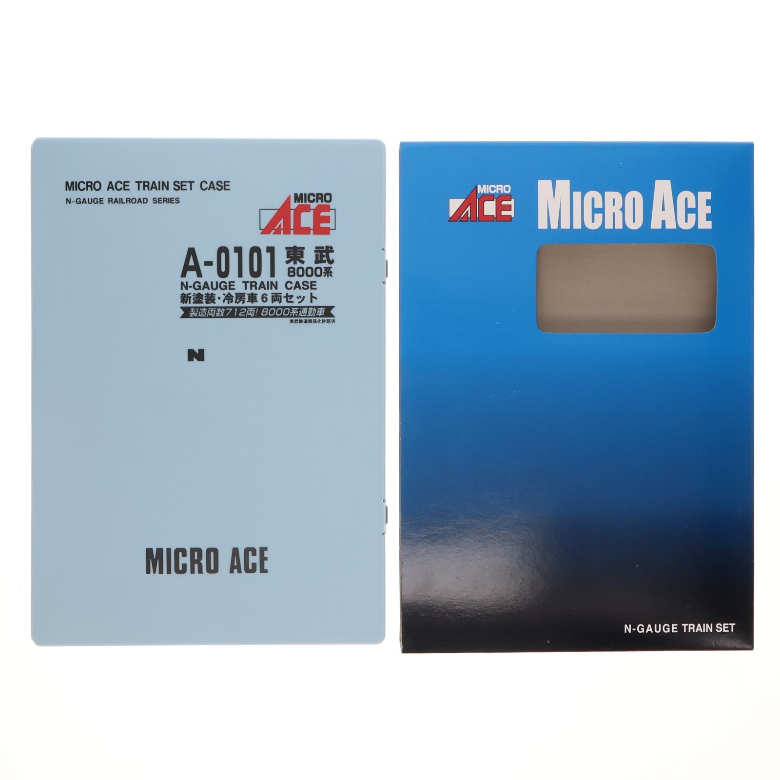 【中古即納】[RWM] A0101 東武8000系 新塗装・冷房車 6両セット(動力付き) Nゲージ 鉄道模型 MICRO ACE(マイクロエース)(20090930)