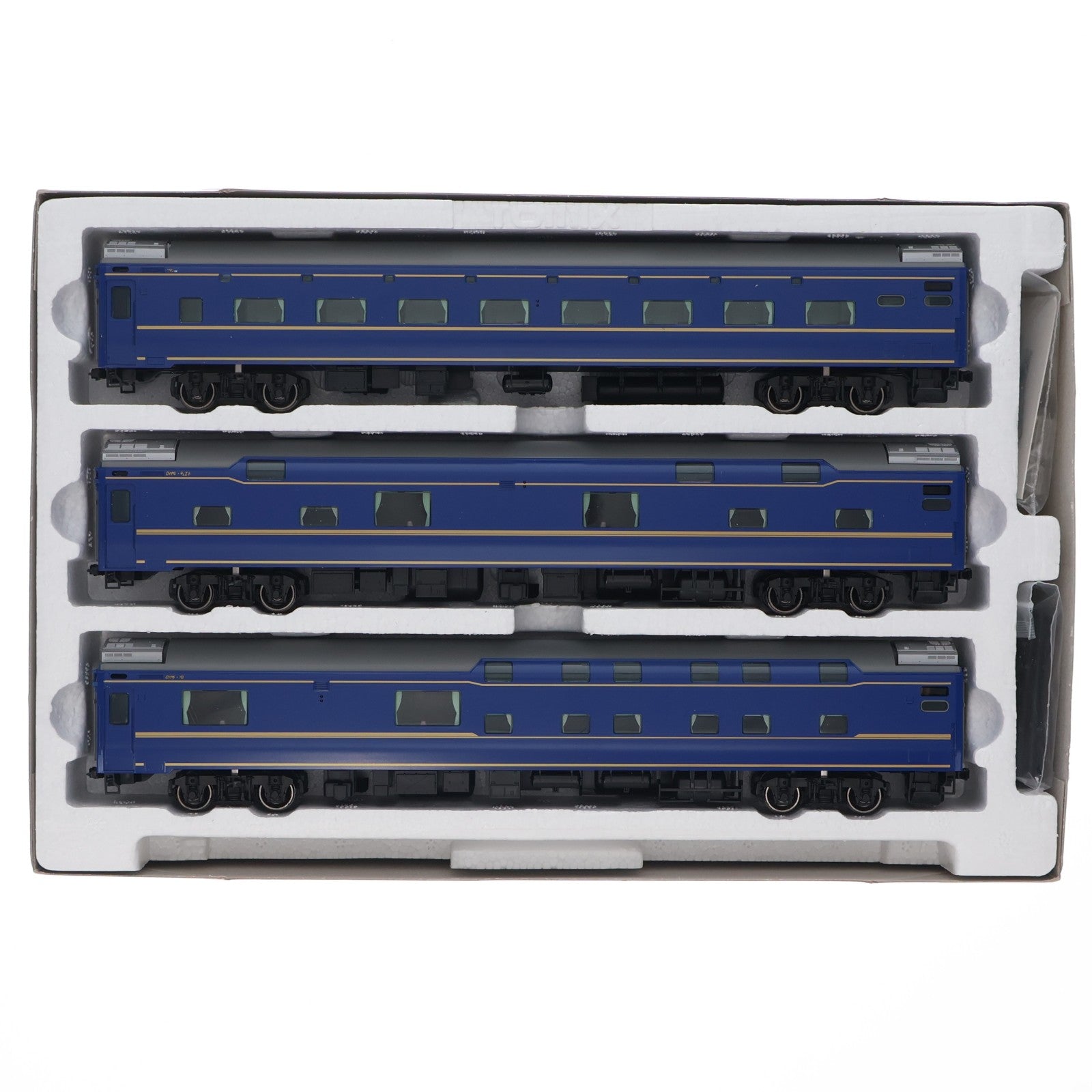 【中古即納】[RWM] HO-9011 JR 24系25形特急寝台客車(北斗星・JR東日本仕様)増結セット(3両)(動力無し) HOゲージ 鉄道模型 TOMIX(トミックス)(20150531)