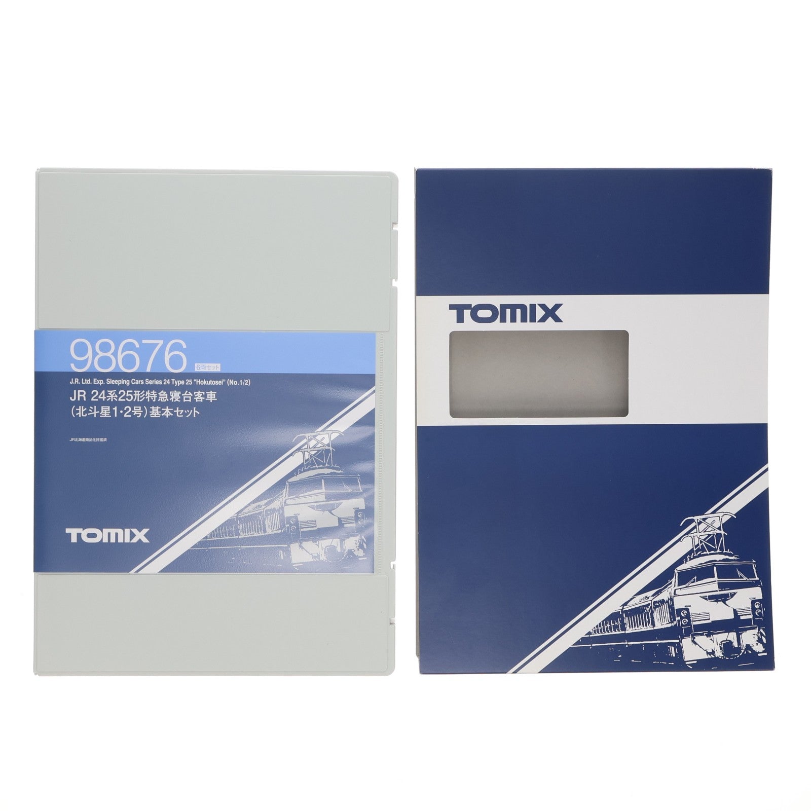 【中古即納】[RWM] 98676 JR 24系25形(北斗星1・2号)基本セット(6両)(動力無し) Nゲージ 鉄道模型 TOMIX(トミックス)(20191231)