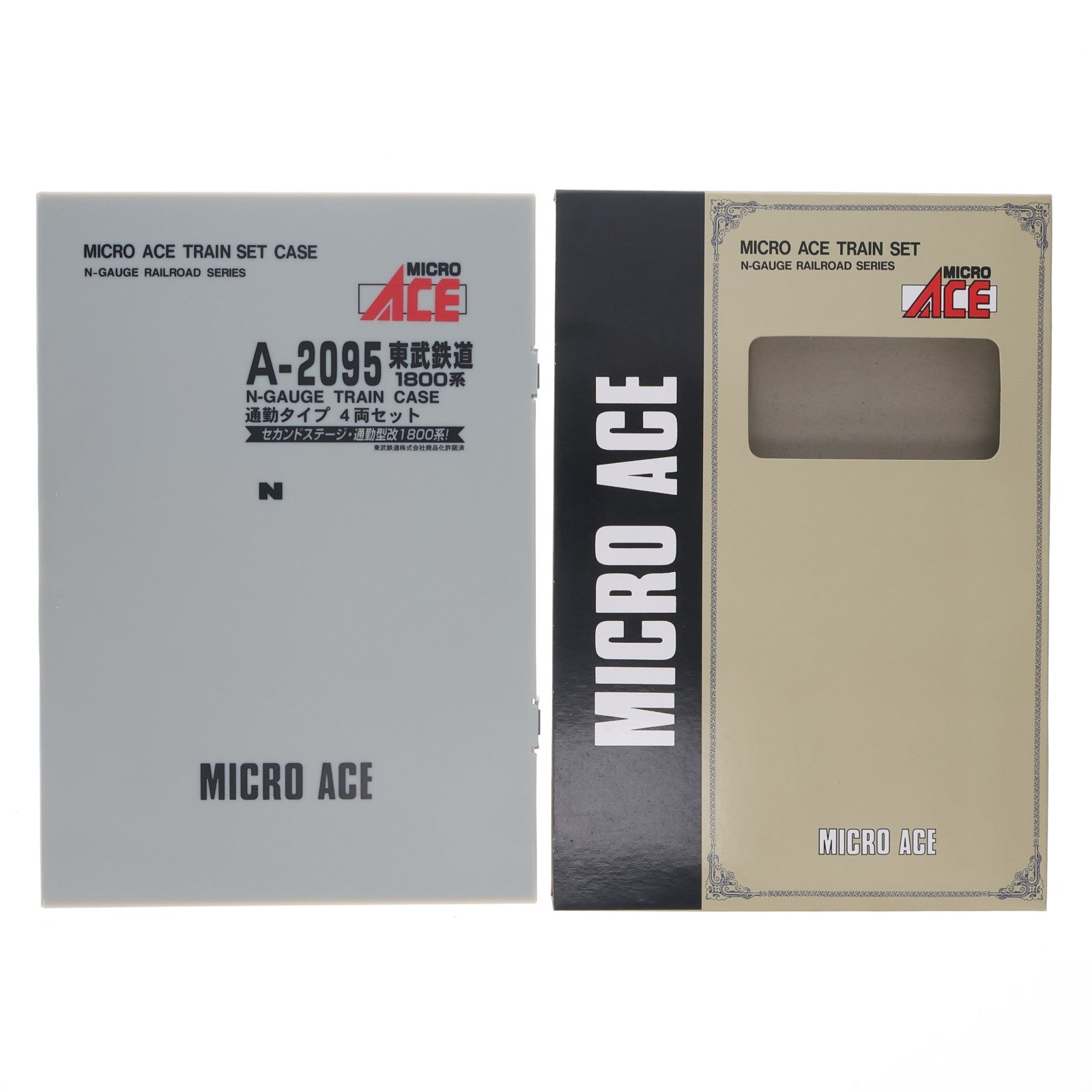 【中古即納】[RWM] A2095 東武鉄道 1800系 通勤タイプ 4両セット(動力付き) Nゲージ 鉄道模型 MICRO ACE(マイクロエース)(20061230)