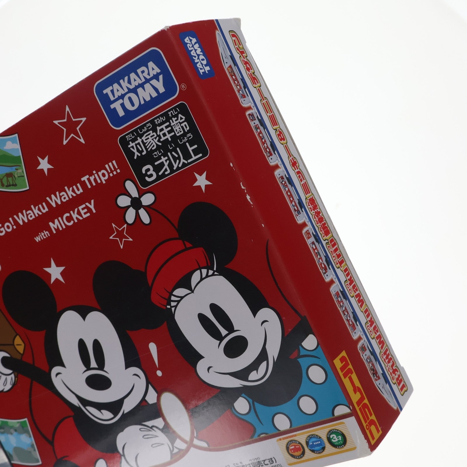 【中古即納】[RWM] プラレール JR九州 Waku Waku Trip 新幹線 ミッキー&ミニーデザイン(動力付き) 鉄道模型(20190829)
