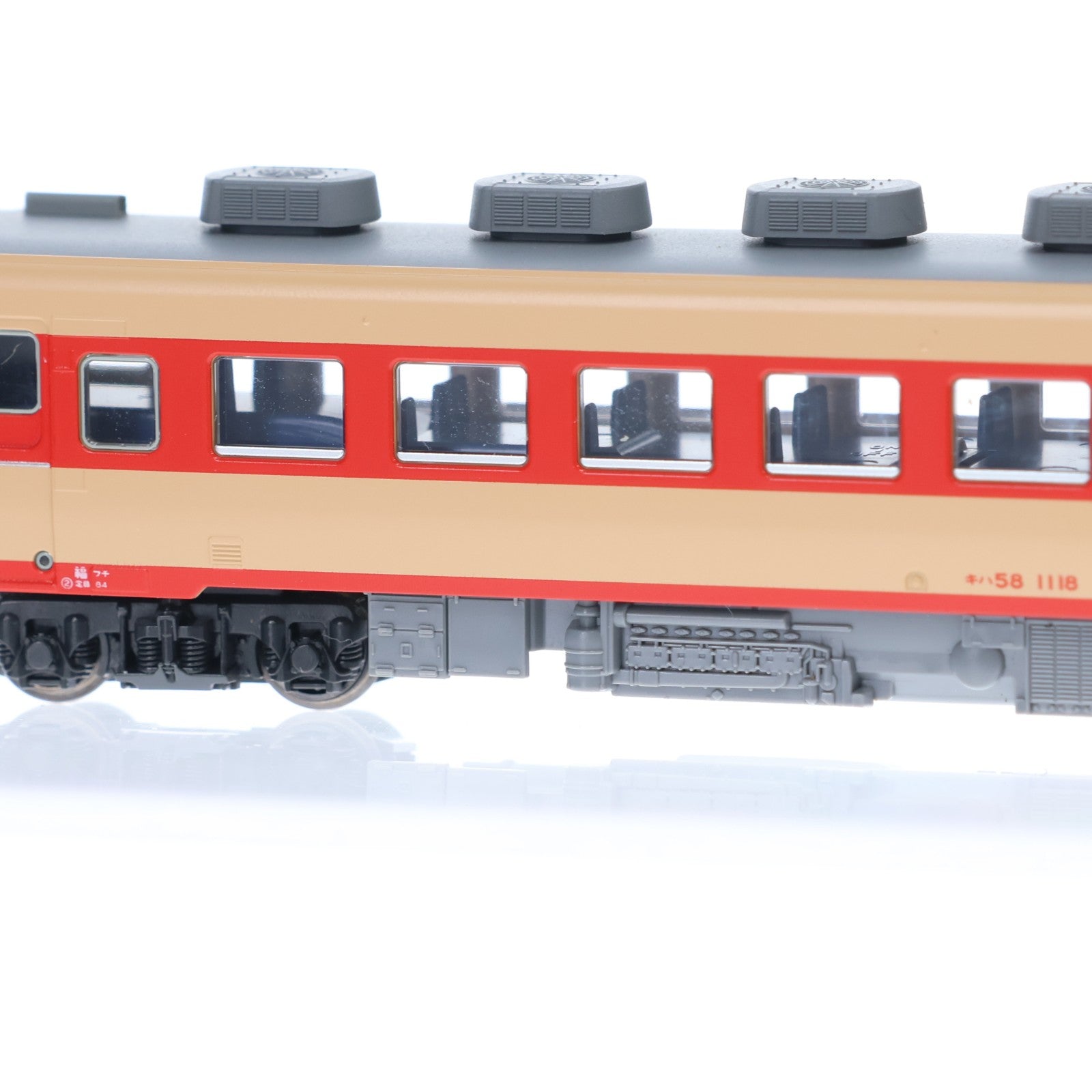 【中古即納】[RWM] 10-1600 キハ58系(パノラミックウインドウ) 4両セット(動力付き) Nゲージ 鉄道模型 KATO(カトー)(20201128)