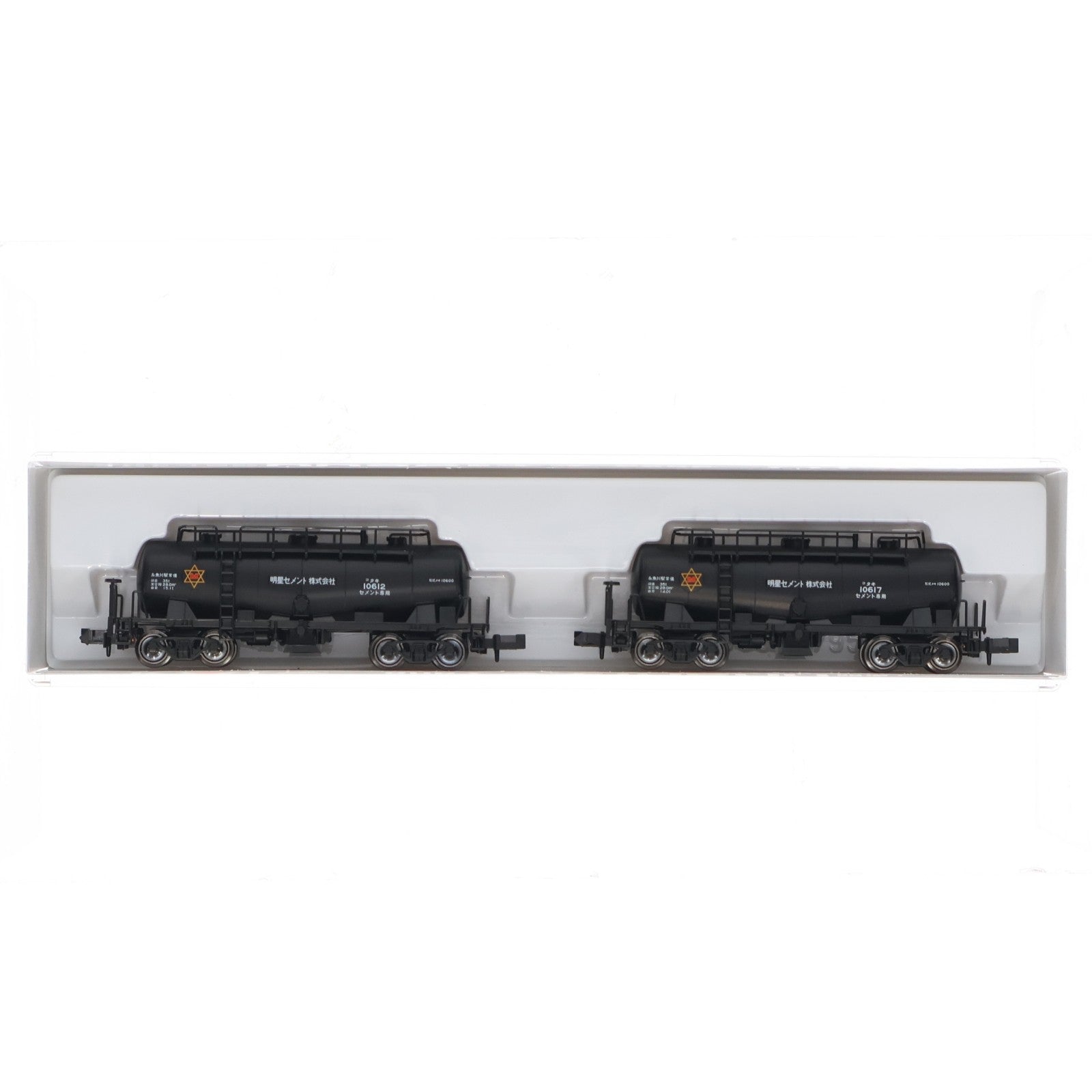 【中古即納】[RWM] 8067 タキ10600 明星セメント 2両入(動力無し) Nゲージ 鉄道模型 KATO(カトー)(20210130)