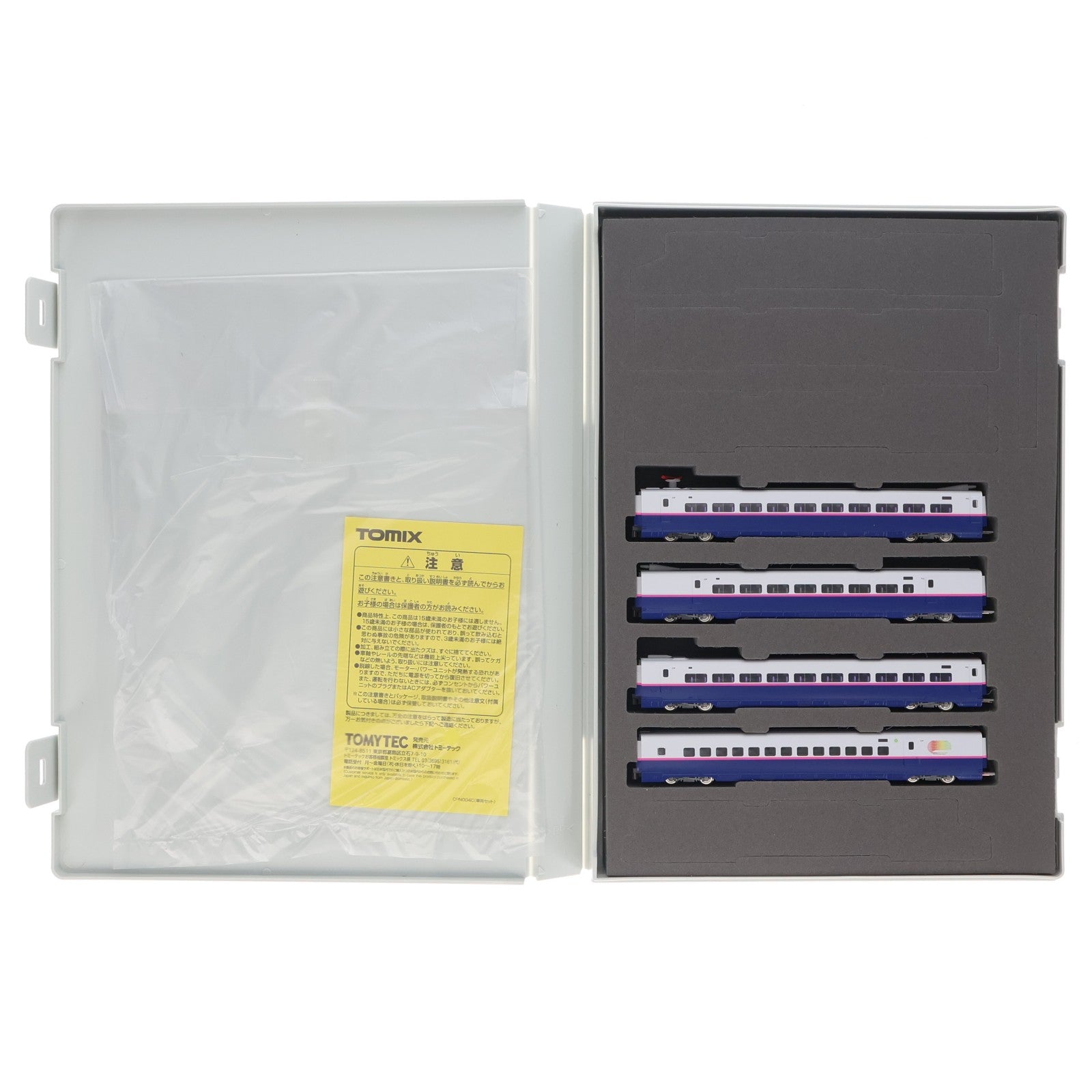 【中古即納】[RWM] 98899 JR E2-1000系東北・上越新幹線(増備型)増結セット(4両)(動力無し) Nゲージ 鉄道模型 TOMIX(トミックス)(20250531)