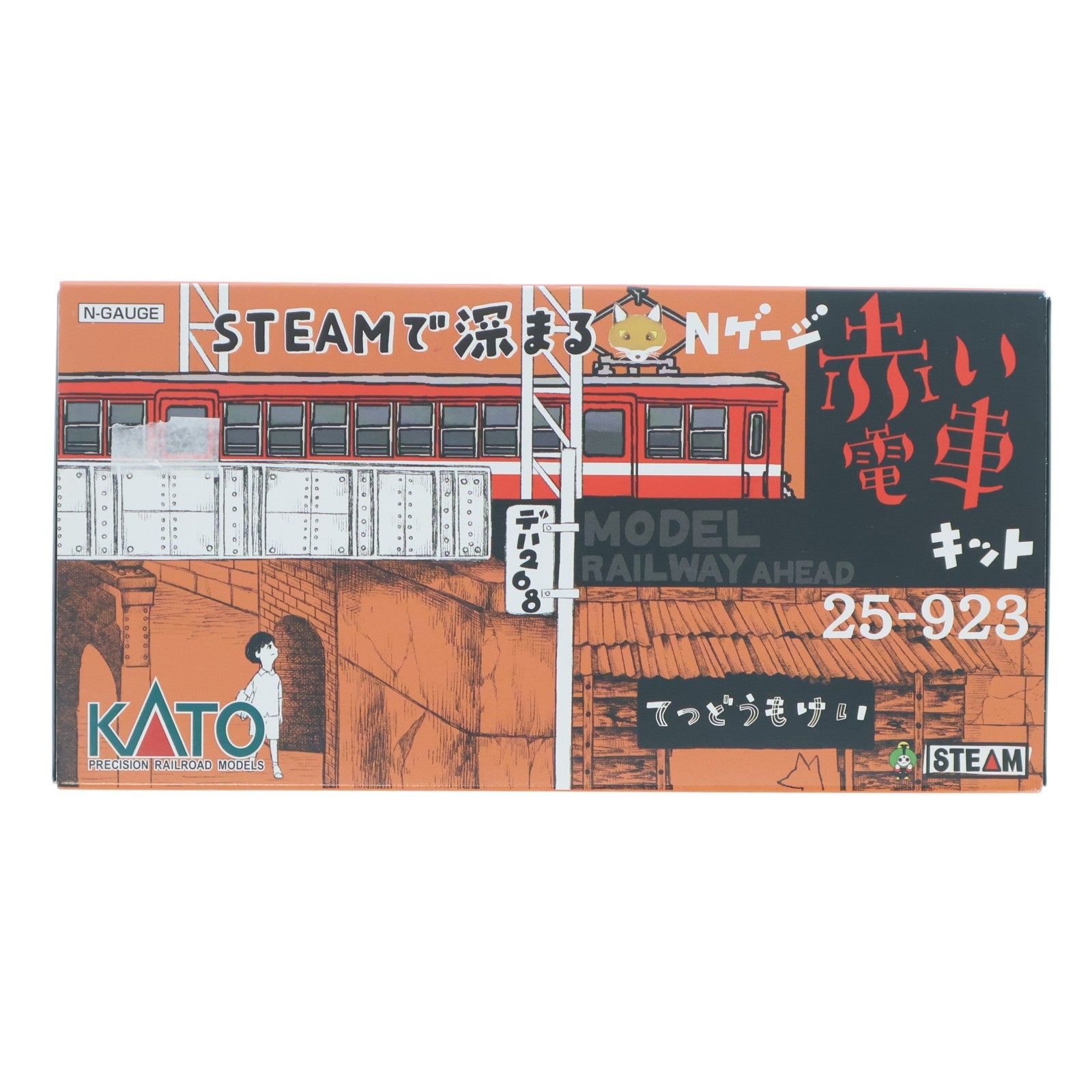 【中古即納】[RWM] 25-923 STEAMで深まる Nゲージ赤い電車キット(動力無し) Nゲージ 鉄道模型 KATO(カトー)(20211021)