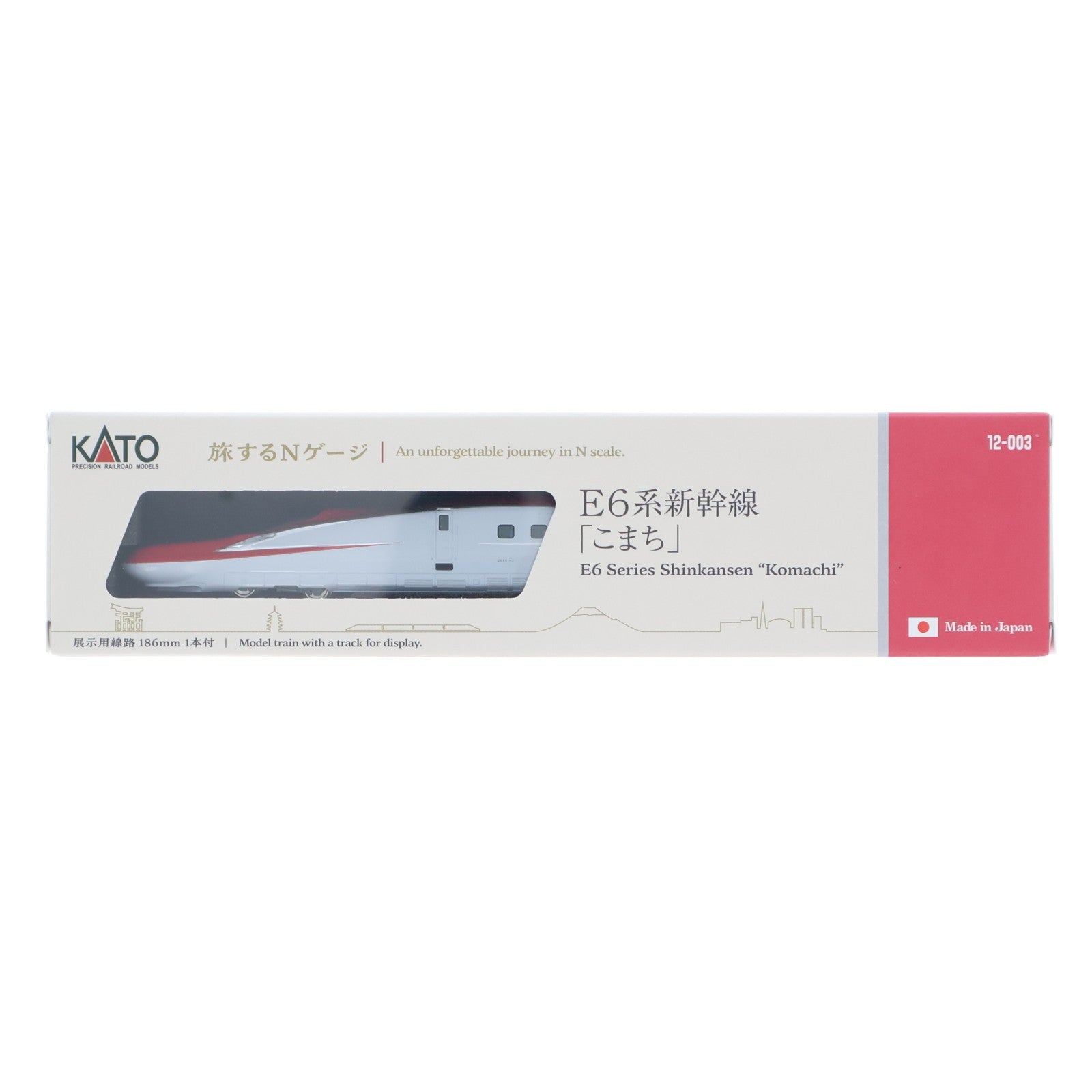 【中古即納】[RWM] 12-003 旅するNゲージ E6系新幹線「こまち」(動力無し) Nゲージ 鉄道模型 KATO(カトー)(20240517)