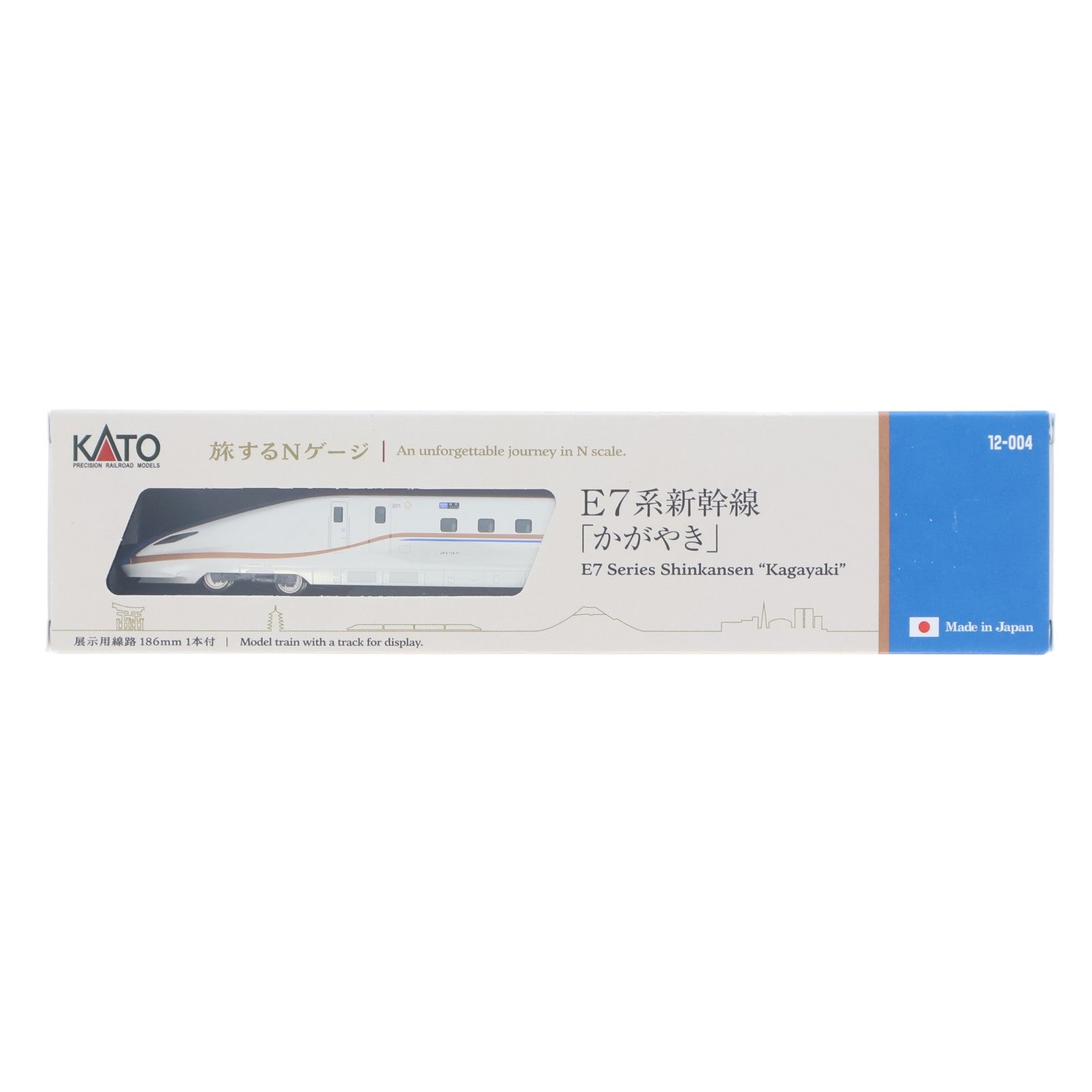 【中古即納】[RWM] 12-004 旅するNゲージ E7系新幹線「かがやき」(動力無し) Nゲージ 鉄道模型 KATO(カトー)(20241024)