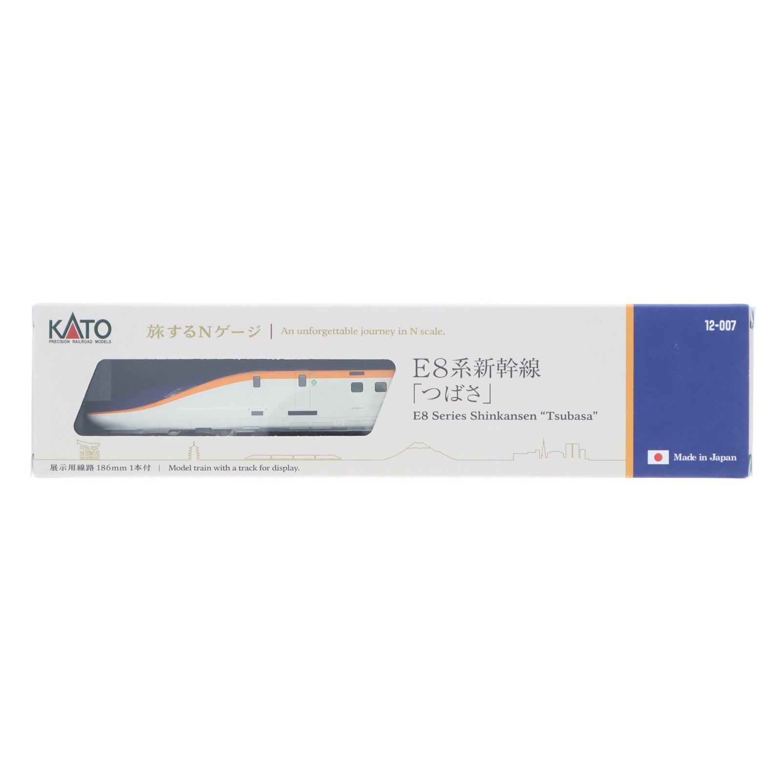 【中古即納】[RWM] 12-007 旅するNゲージ E8系 新幹線「つばさ」(動力無し) Nゲージ 鉄道模型 KATO(カトー)(20250919)