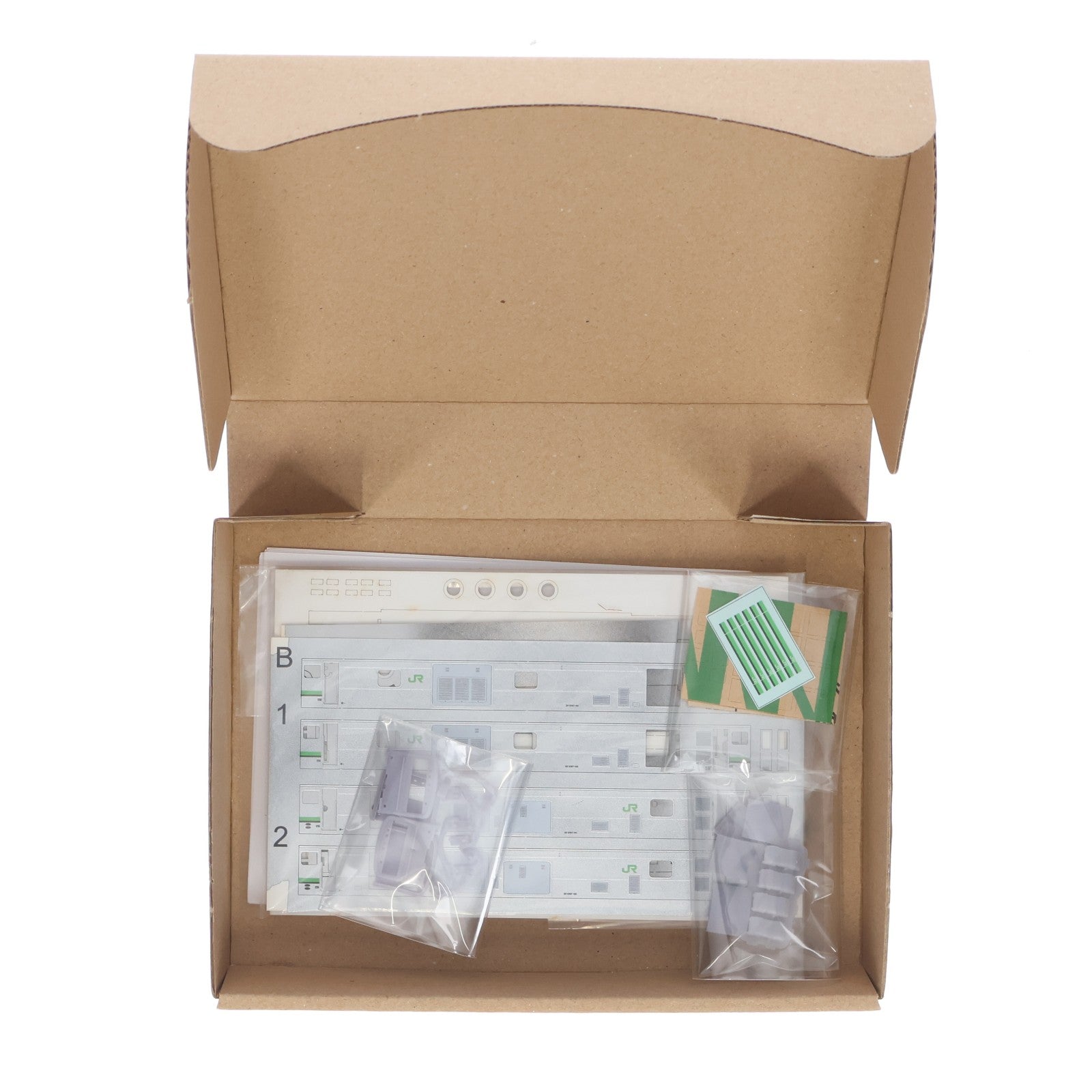 【中古即納】[RWM] 新型事業用車197(100番台)タイプ ペーパーキット 2両セット(動力無し) Nゲージ 鉄道模型 模型工房パーミル(20221231)