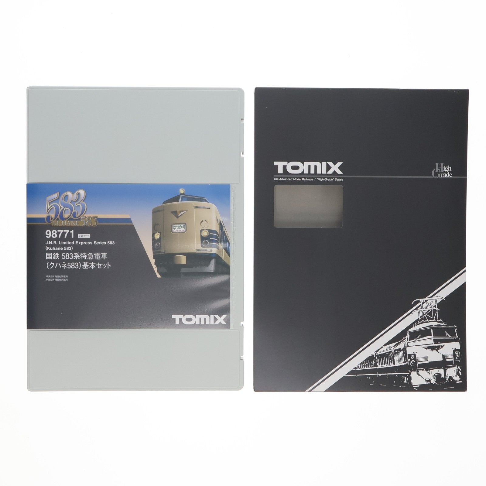 【中古即納】[RWM] 98771 国鉄 583系特急電車(クハネ583) 基本セット(7両)(動力付き) Nゲージ 鉄道模型 TOMIX(トミックス)(20220429)