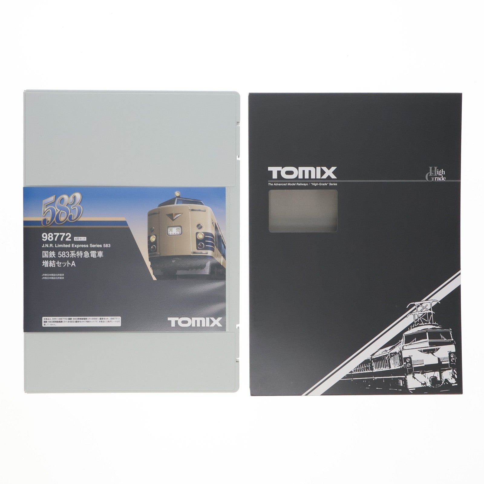 【中古即納】[RWM] 98772 国鉄 583系特急電車 増結セットA(4両)(動力付き) Nゲージ 鉄道模型 TOMIX(トミックス)(20220429)