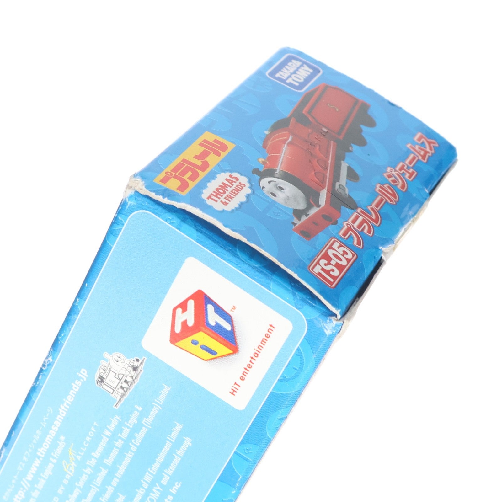 【中古即納】[RWM] プラレール きかんしゃトーマス TS-05 ジェームス(リニューアル版)(動力付き) 鉄道模型 タカラトミー(20140718)