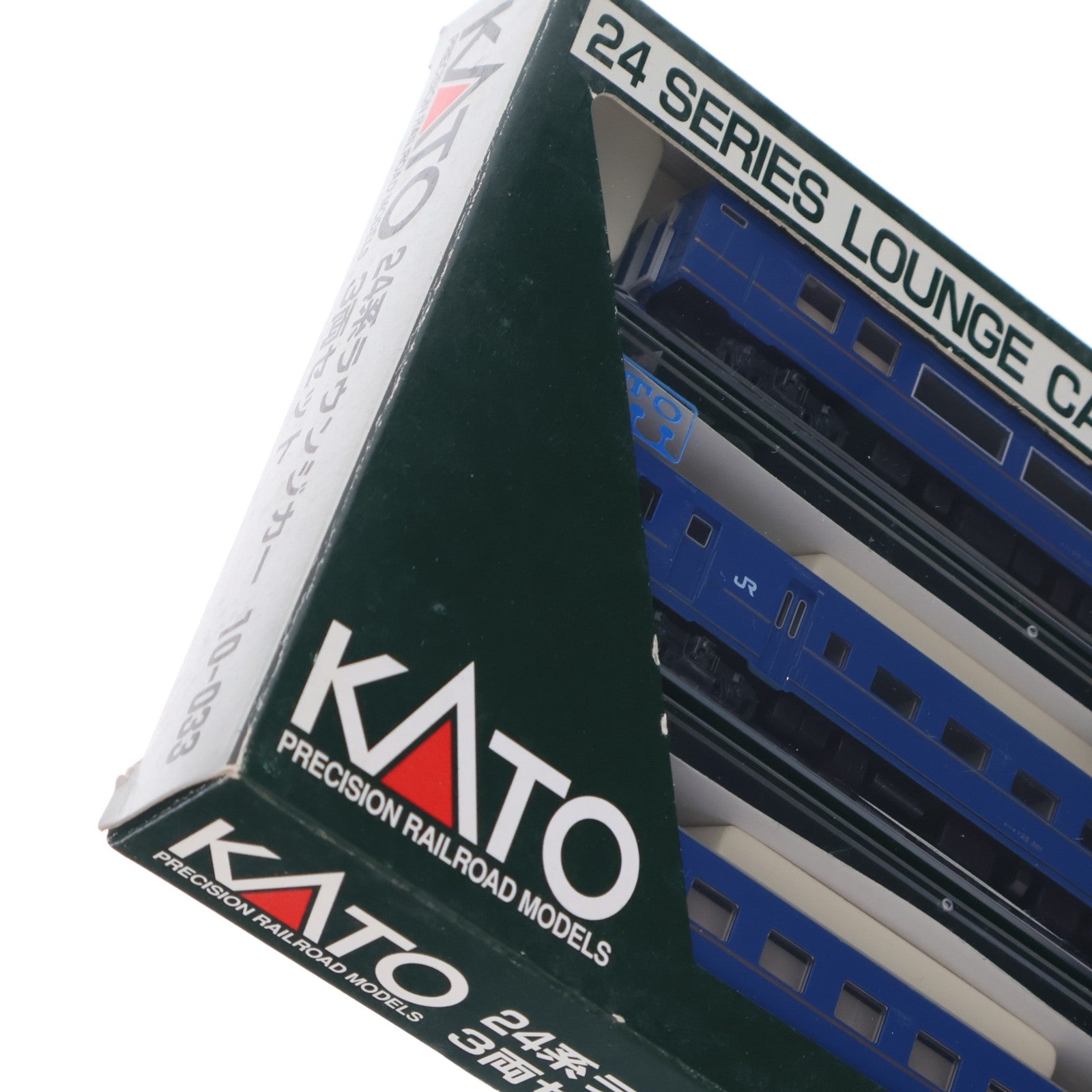 【中古即納】[RWM] 10-033 24系ラウンジカー 3両セット(動力無し) Nゲージ 鉄道模型 KATO(カトー)(19991231)