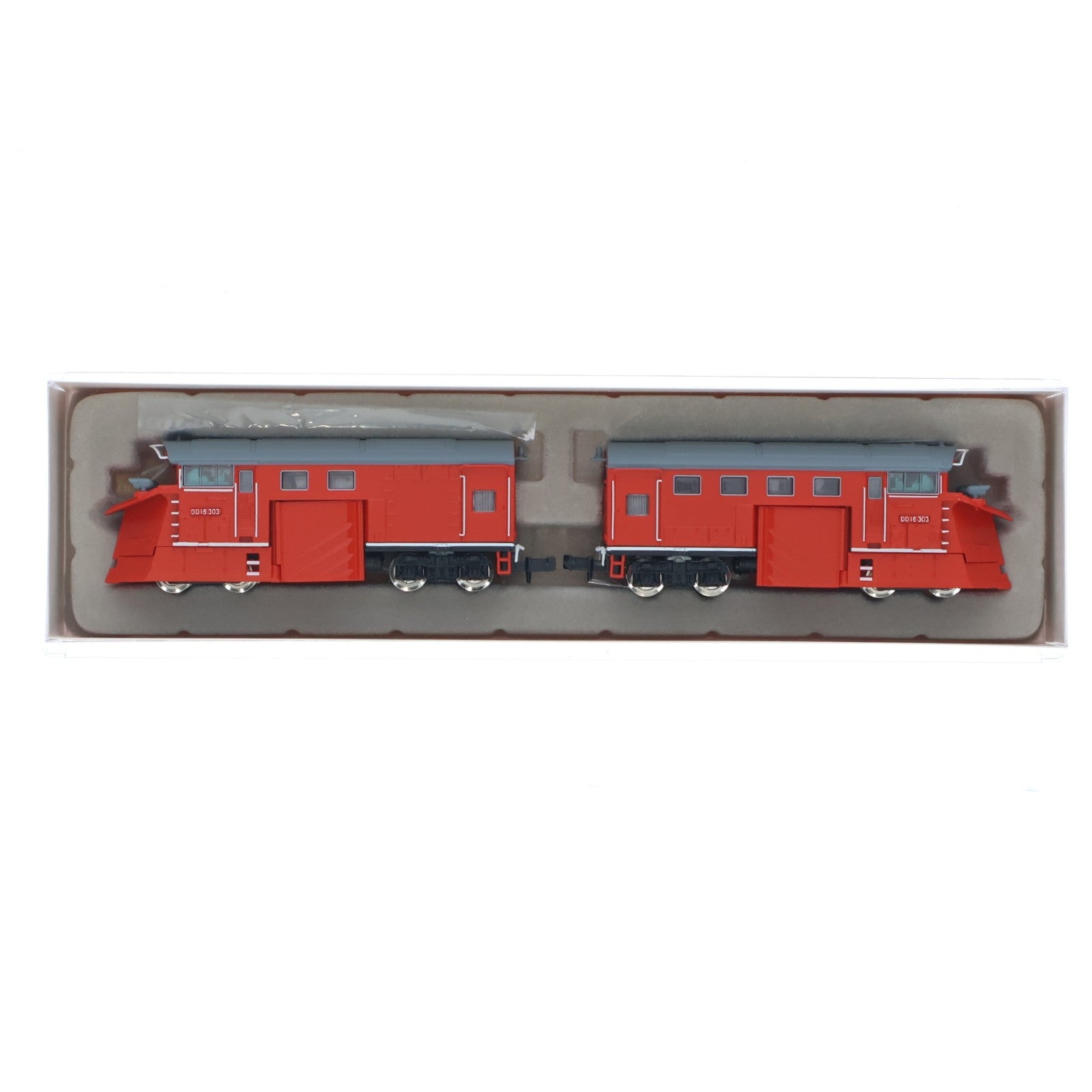 【中古即納】[RWM] A7502 DD16-303 ラッセルヘッド(動力無し) 2両セット Nゲージ 鉄道模型 MICRO ACE(マイクロエース)(20010419)