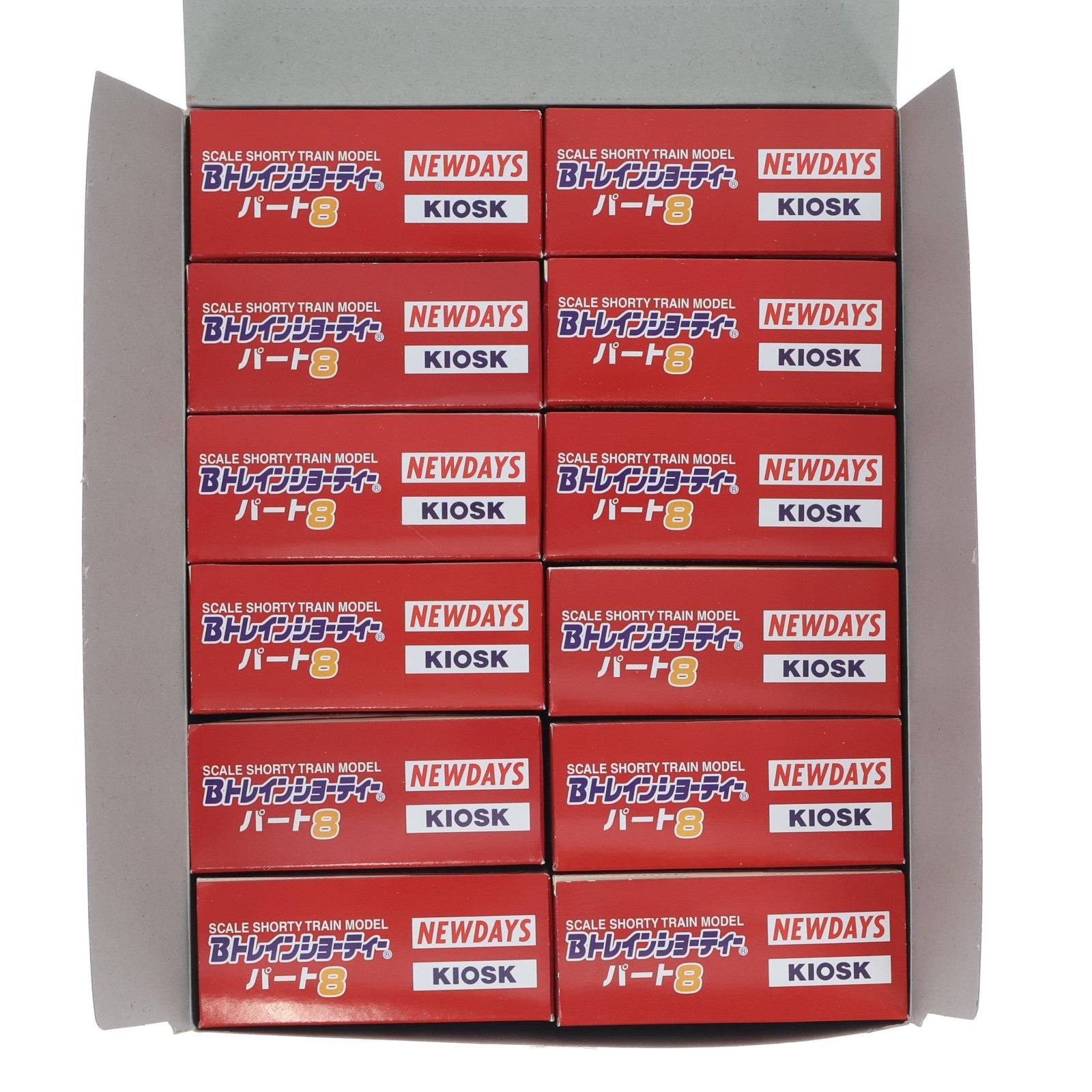 【中古即納】[RWM] (BOX) Bトレインショーティー KIOSK特別編 パート8 組み立てキット Nゲージ 鉄道模型(12個) バンダイ(20130809)
