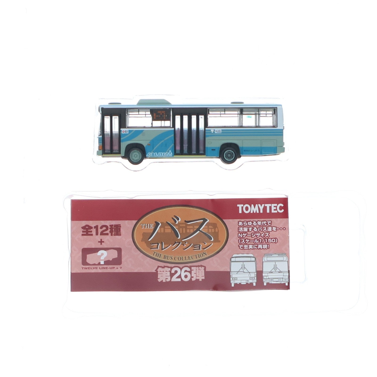 【中古即納】[RWM] (単品) 291664 ザ・バスコレクション 第26弾 関鉄グリーンバス(茨城県) Nゲージ 鉄道模型 TOMYTEC(トミーテック)(20190626)