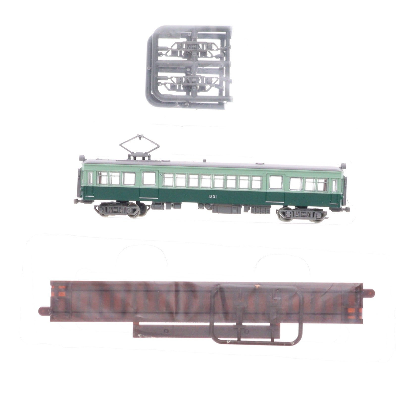 【中古即納】[RWM] (単品) 266976 鉄道コレクション(鉄コレ) 第23弾 南海電気鉄道 モハ1201 両運転台(動力無し) Nゲージ 鉄道模型 TOMYTEC(トミーテック)(20160918)