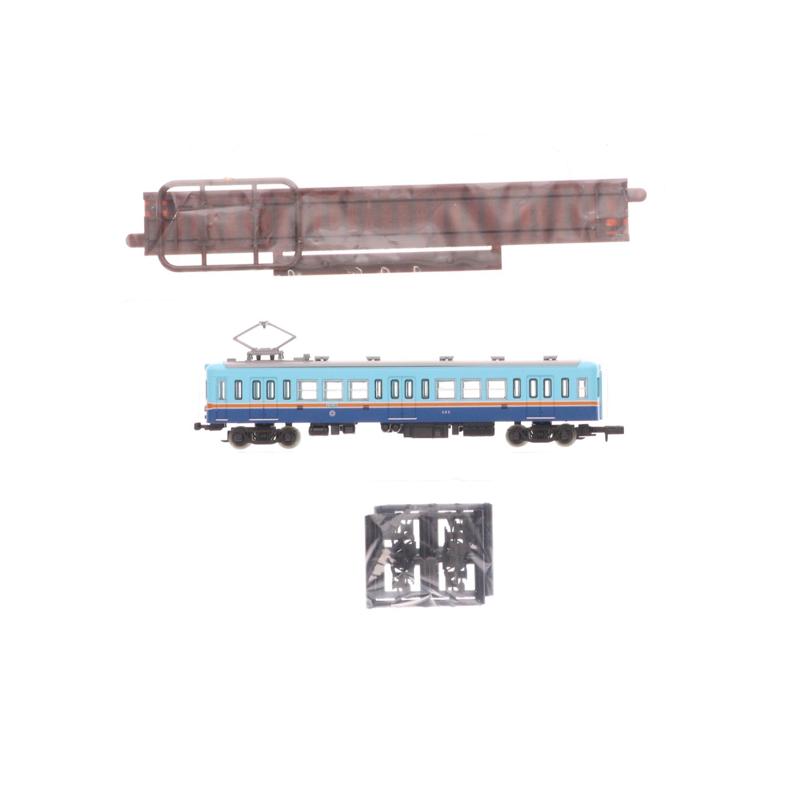 【中古即納】[RWM] (単品) 266976 鉄道コレクション(鉄コレ) 第23弾 熊本電気鉄道 クハ502(動力無し) Nゲージ 鉄道模型 TOMYTEC(トミーテック)(20160918)