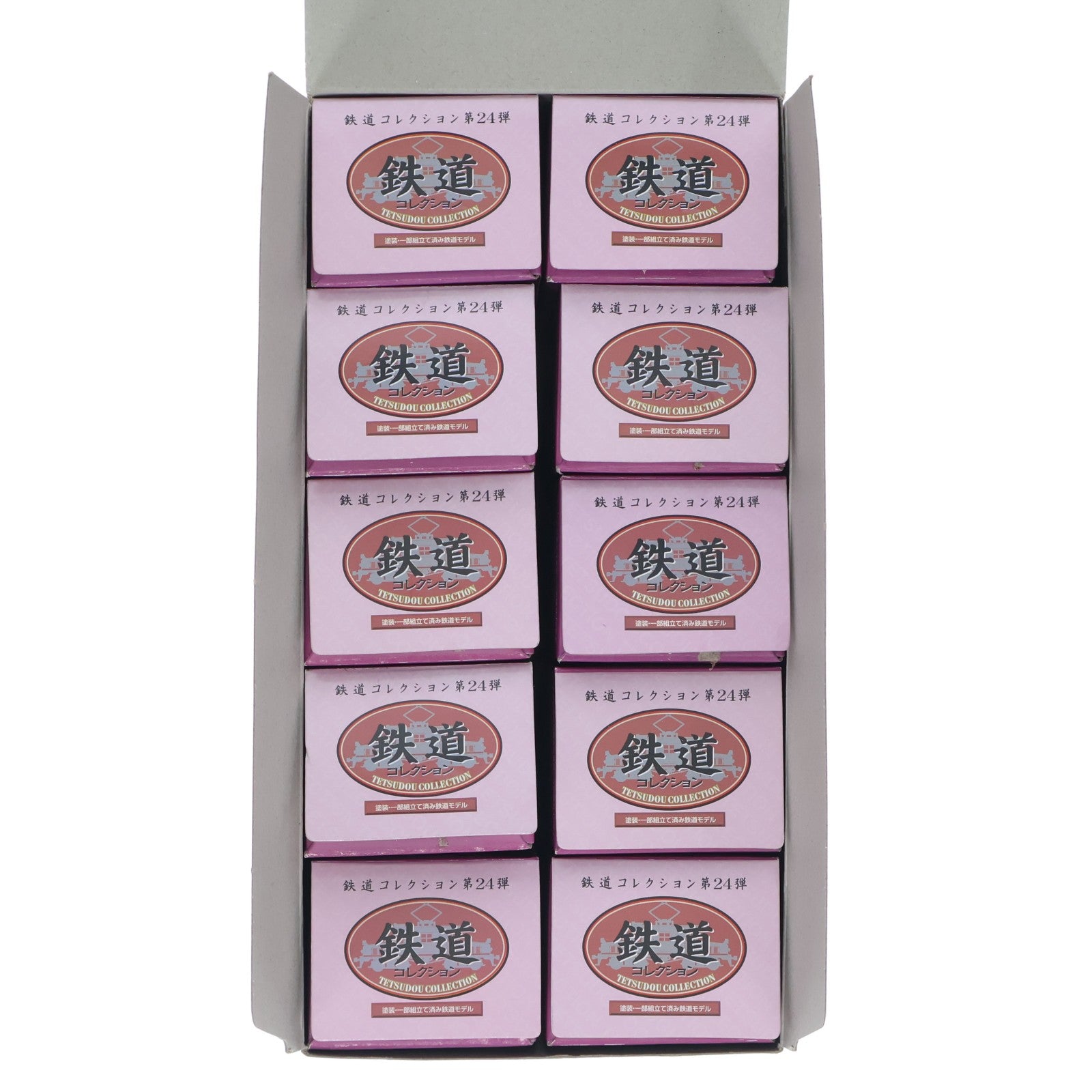 【中古即納】[RWM] (BOX) 268048 鉄道コレクション(鉄コレ) 第24弾 Nゲージ 鉄道模型(10個) TOMYTEC(トミーテック)(20170331)