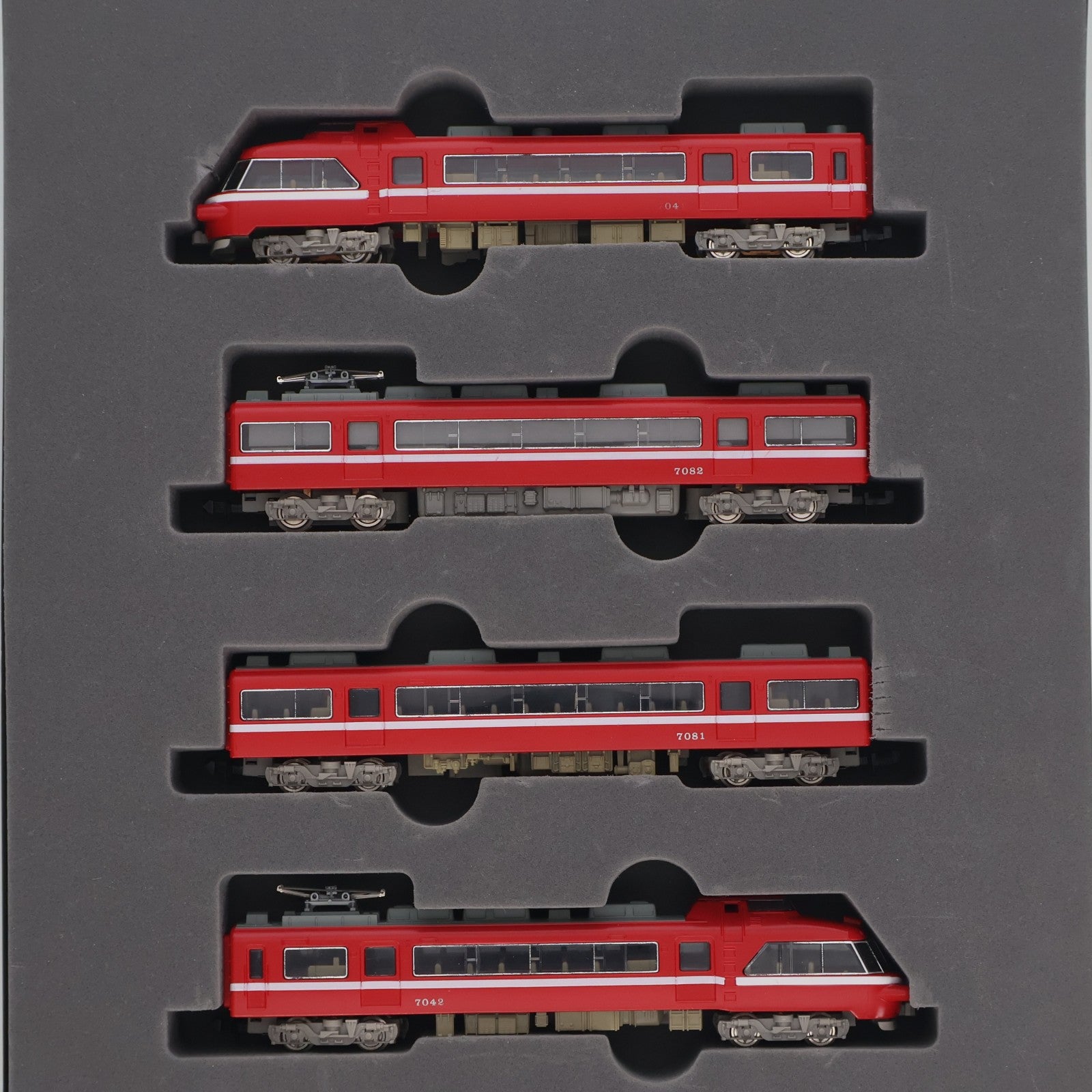 【中古即納】[RWM] 92046 名鉄7000系 特急仕様車 4両セット(動力付き) Nゲージ 鉄道模型 TOMIX(トミックス)(20031130)