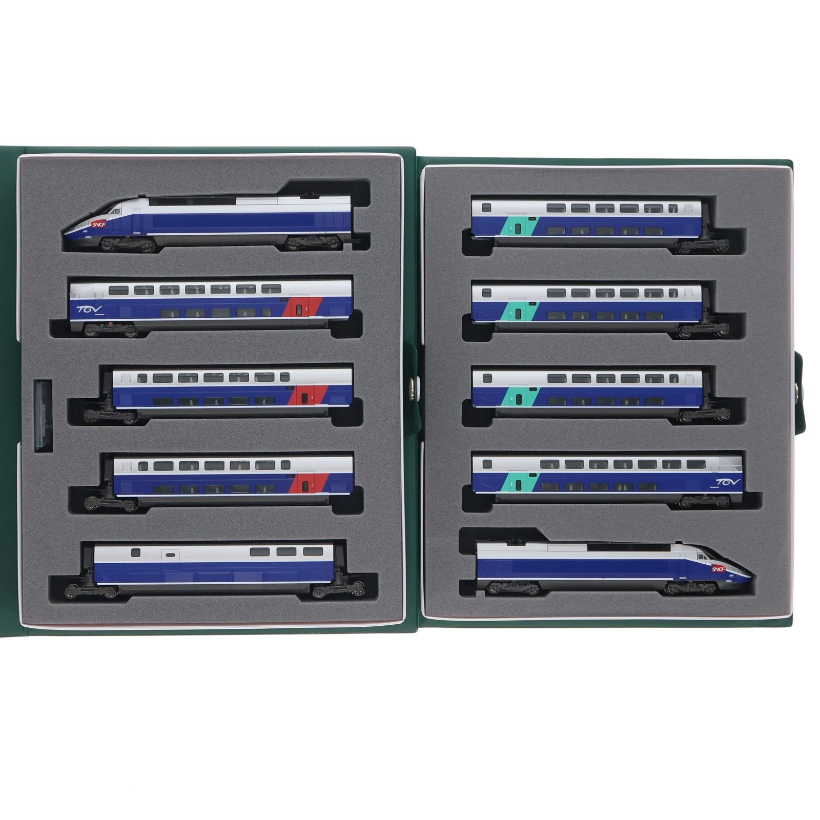 【中古即納】[RWM] 10-1529 TGV Reseau Duplex(レゾ・デュープレックス) 10両セット(動力付き) Nゲージ 鉄道模型 KATO(カトー)(20200531)