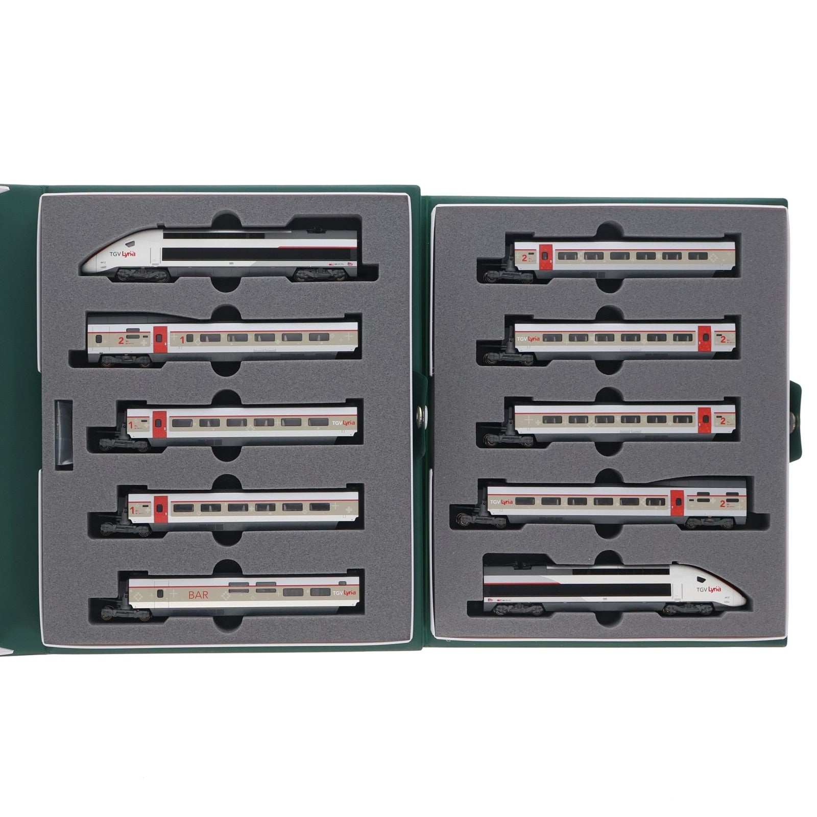 【中古即納】[RWM] 10-1325 TGV Lyria(リリア) 10両セット(動力付き) Nゲージ 鉄道模型 KATO(カトー)(20160430)