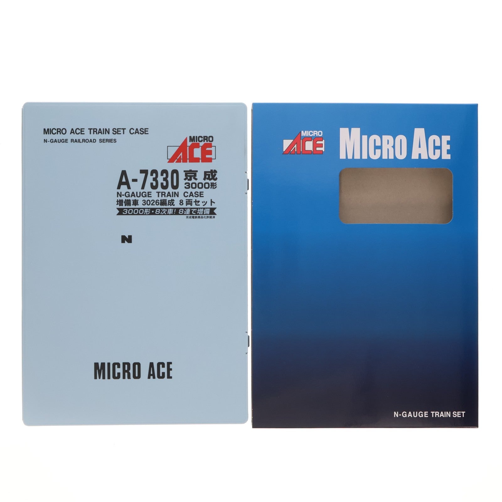 【中古即納】[RWM] A7330 京成 3000形 増備車 3026編成 8両セット(動力付き) Nゲージ 鉄道模型 MICRO ACE(マイクロエース)(20160228)