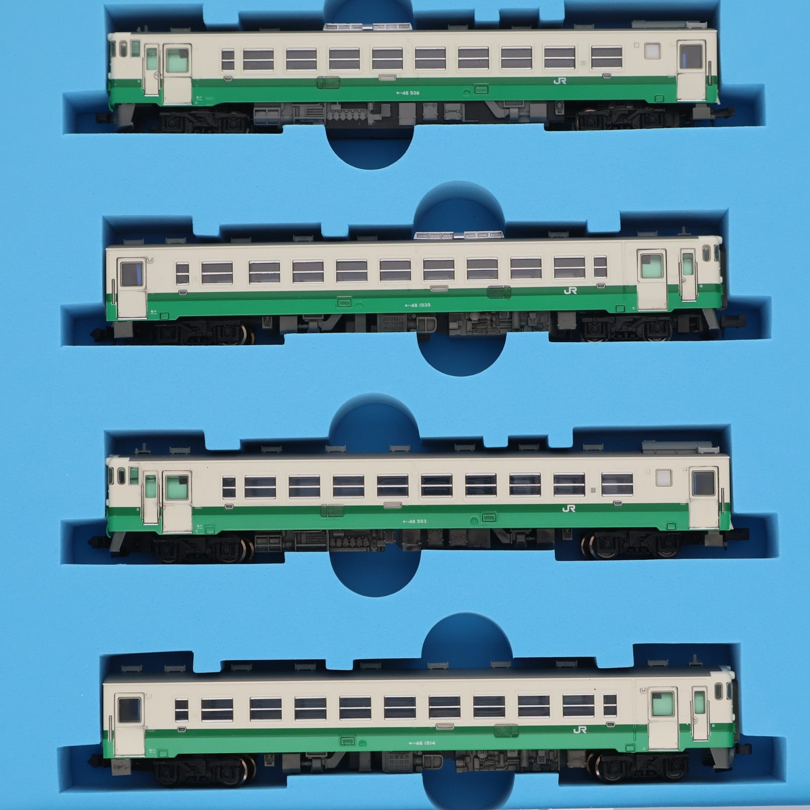 【中古即納】[RWM] A8754 キハ48-500番台・1500番台 ワンマン車仕様 東北地域色 4両セット(動力付き) Nゲージ 鉄道模型 MICRO ACE(マイクロエース)(20130930)