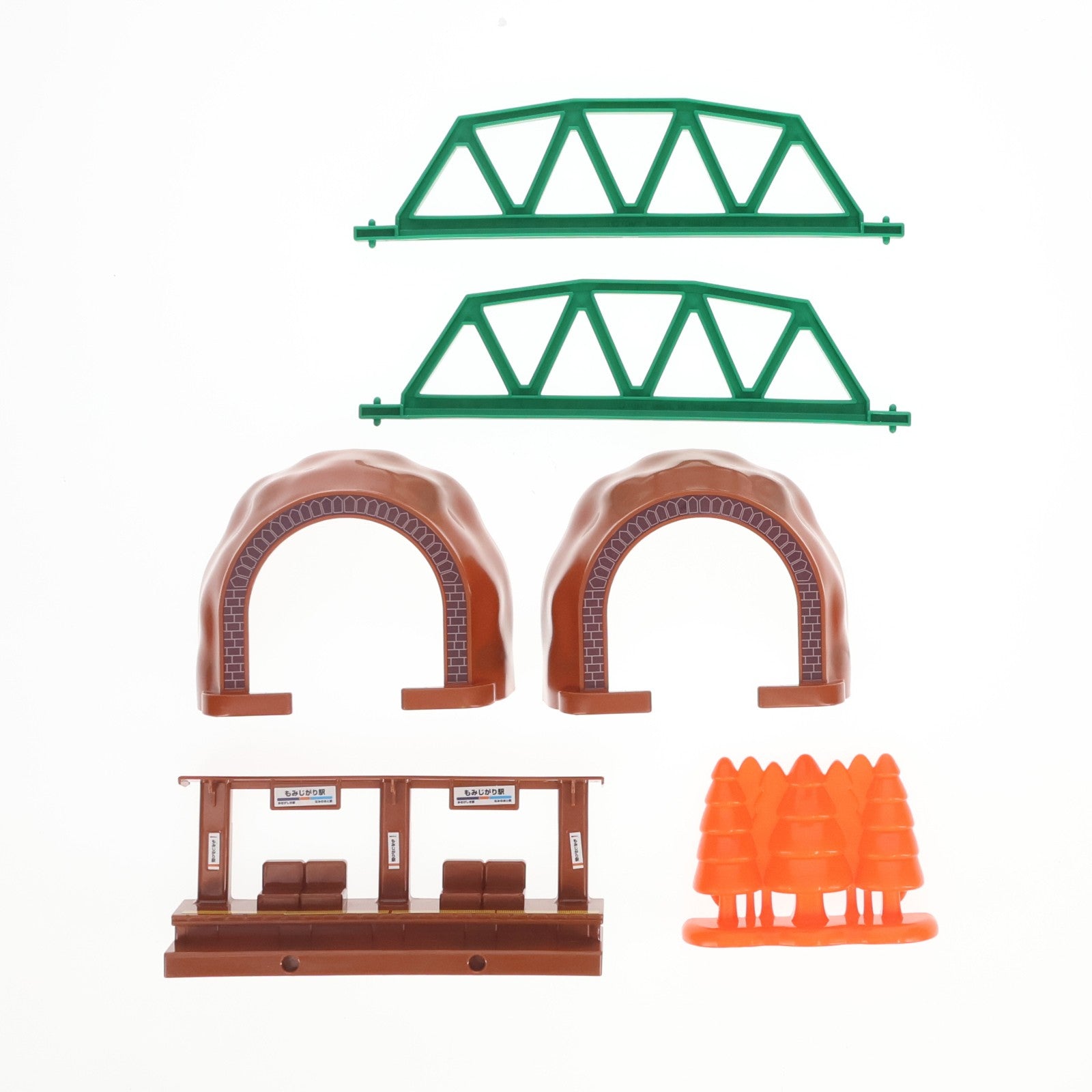 【中古即納】[RWM] プラレール 景色のカラーレールキット～紅葉と鉄道～ 鉄道模型 タカラトミー(20240914)