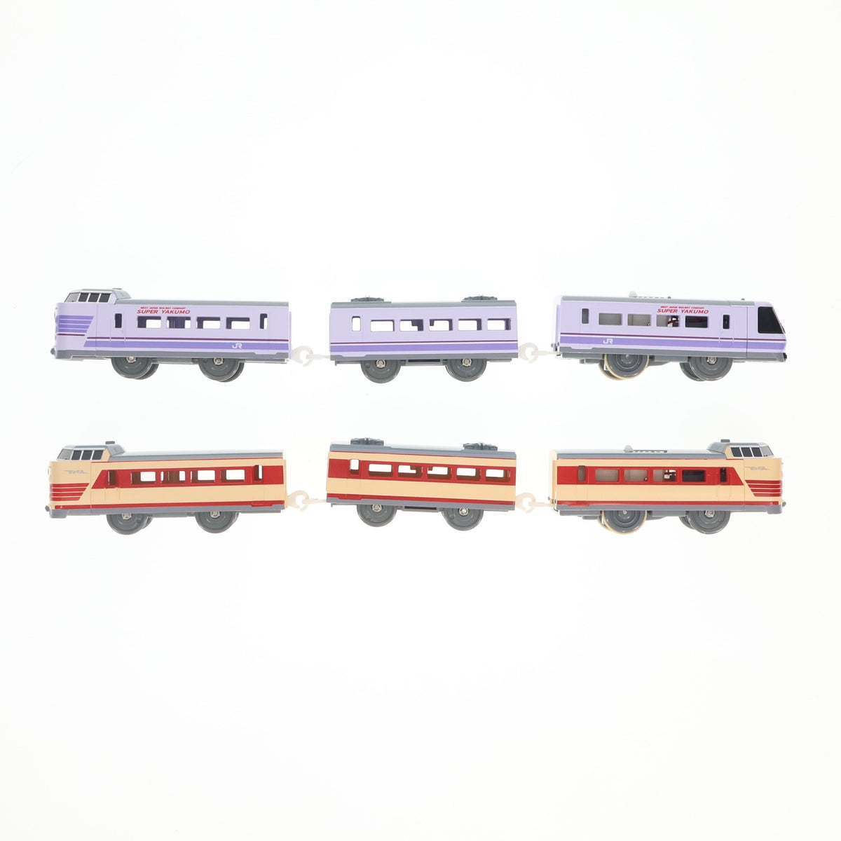 【中古即納】[RWM] プラレール さらば381系特急やくも(国鉄色やくも&スーパーやくも色)(動力付き) 鉄道模型 タカラトミー(20260314)
