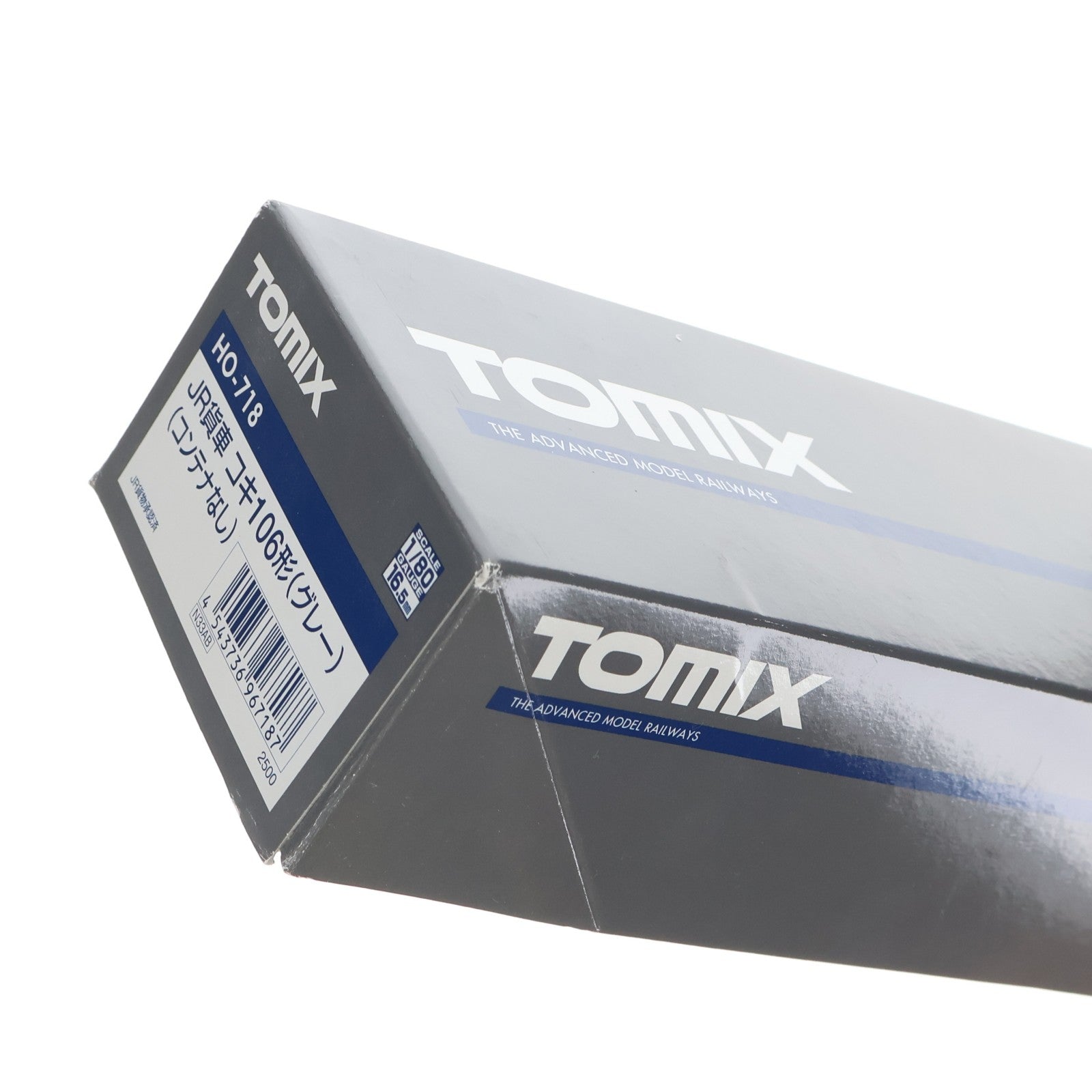 【中古即納】[RWM] HO-718 JR コキ106形(グレー・コンテナなし)(動力無し) HOゲージ 鉄道模型 TOMIX(トミックス)(20180802)