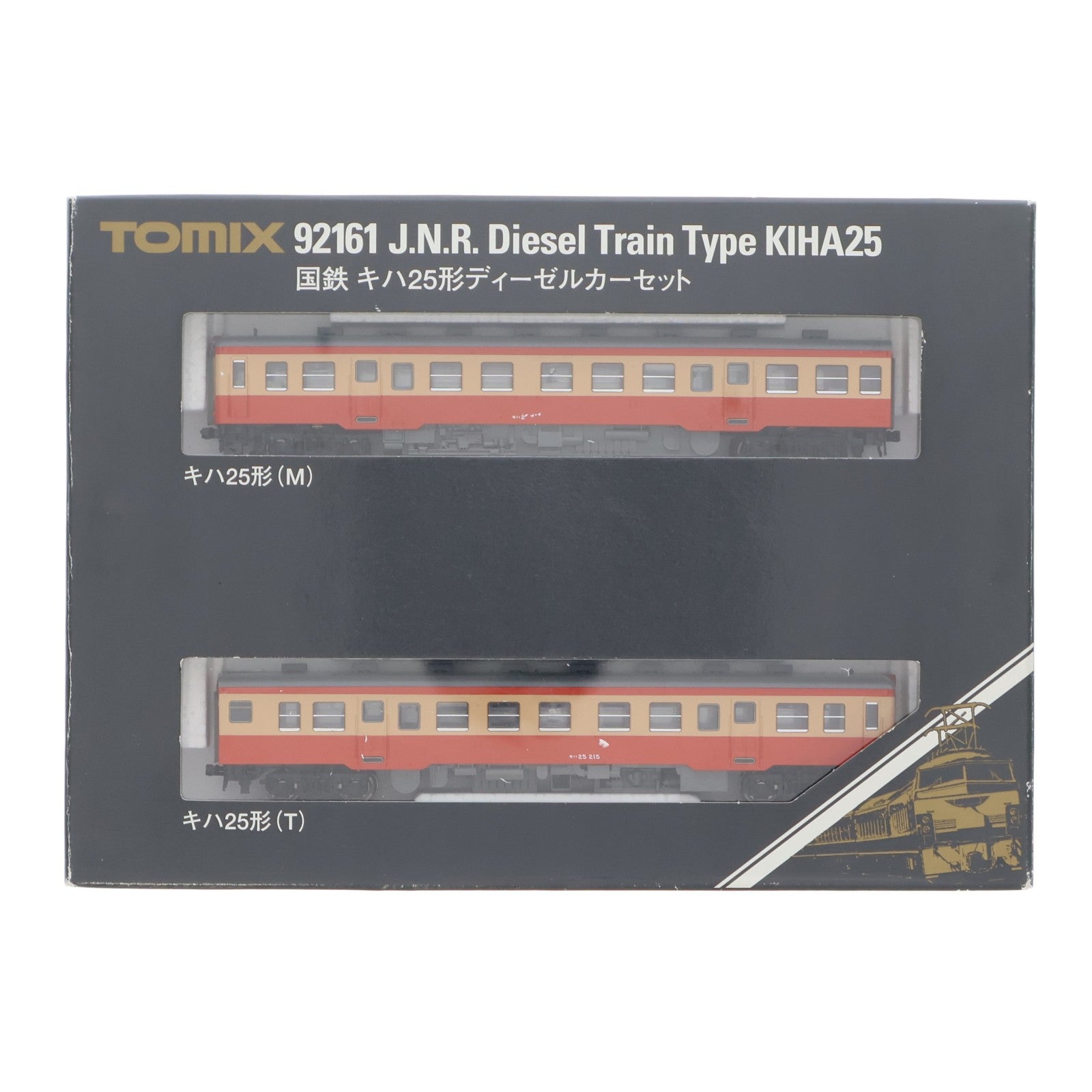 【中古即納】[RWM] 92161 国鉄 キハ25形 ディーゼルカー 2両セット(動力付き) Nゲージ 鉄道模型 TOMIX(トミックス)(20070730)