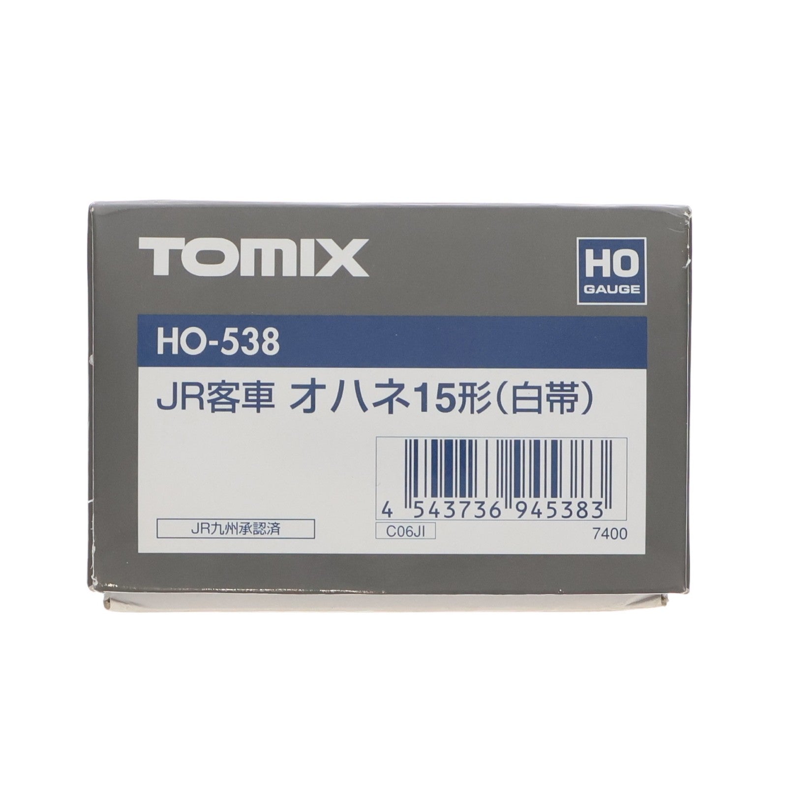 【中古即納】[RWM] HO-538 JR客車 オハネ15形(白帯)(動力無し) HOゲージ 鉄道模型 TOMIX(トミックス)(19991231)