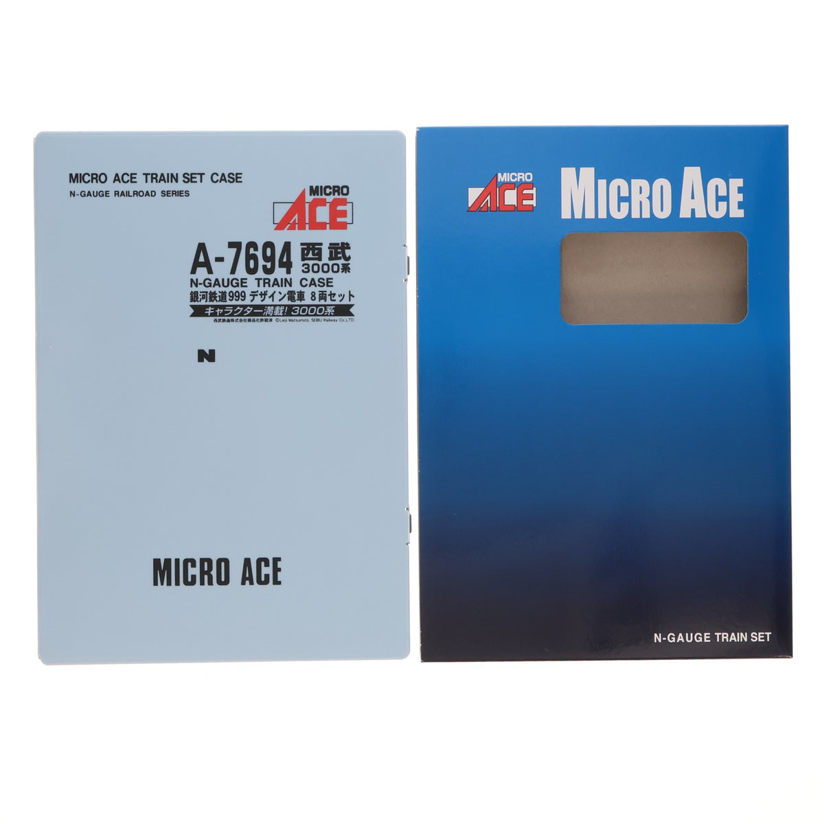 【中古即納】[RWM] A7694 西武 3000系 銀河鉄道999 デザイン列車 8両セット(動力付き) Nゲージ 鉄道模型 MICRO ACE(マイクロエース)(20130131)