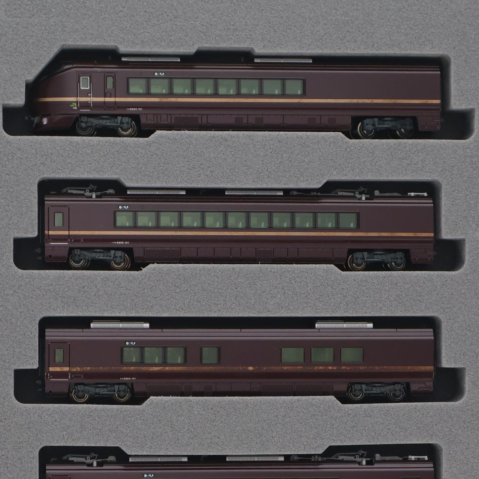 【中古即納】[RWM] 10-1123 E655系 なごみ(和) 5両セット(動力付き) Nゲージ 鉄道模型 KATO(カトー)(20191206)