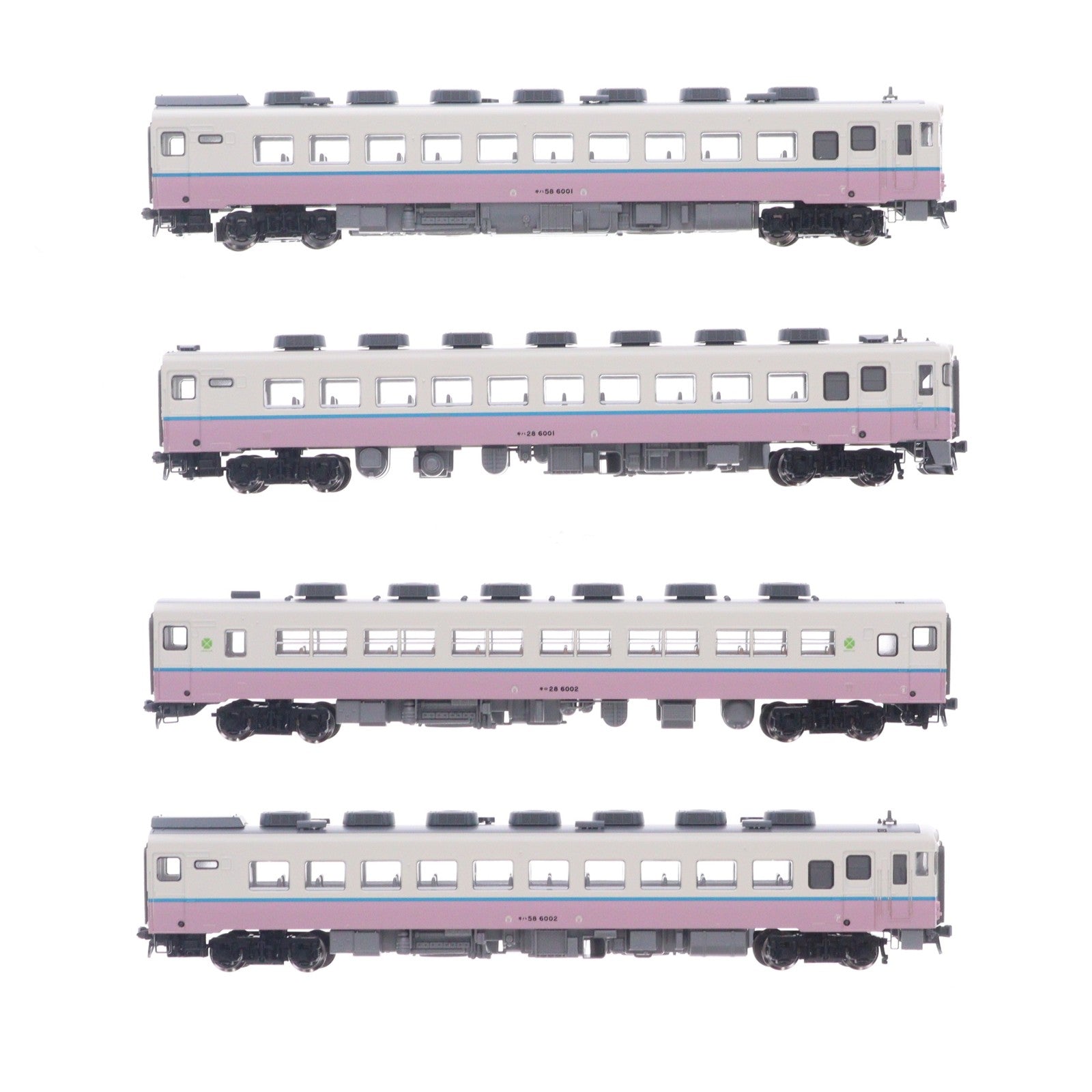 【中古即納】[RWM] 92583 JR キハ58系 急行ディーゼルカー(たかやま)基本セット(4両)(動力付き) Nゲージ 鉄道模型 TOMIX(トミックス)(20151031)