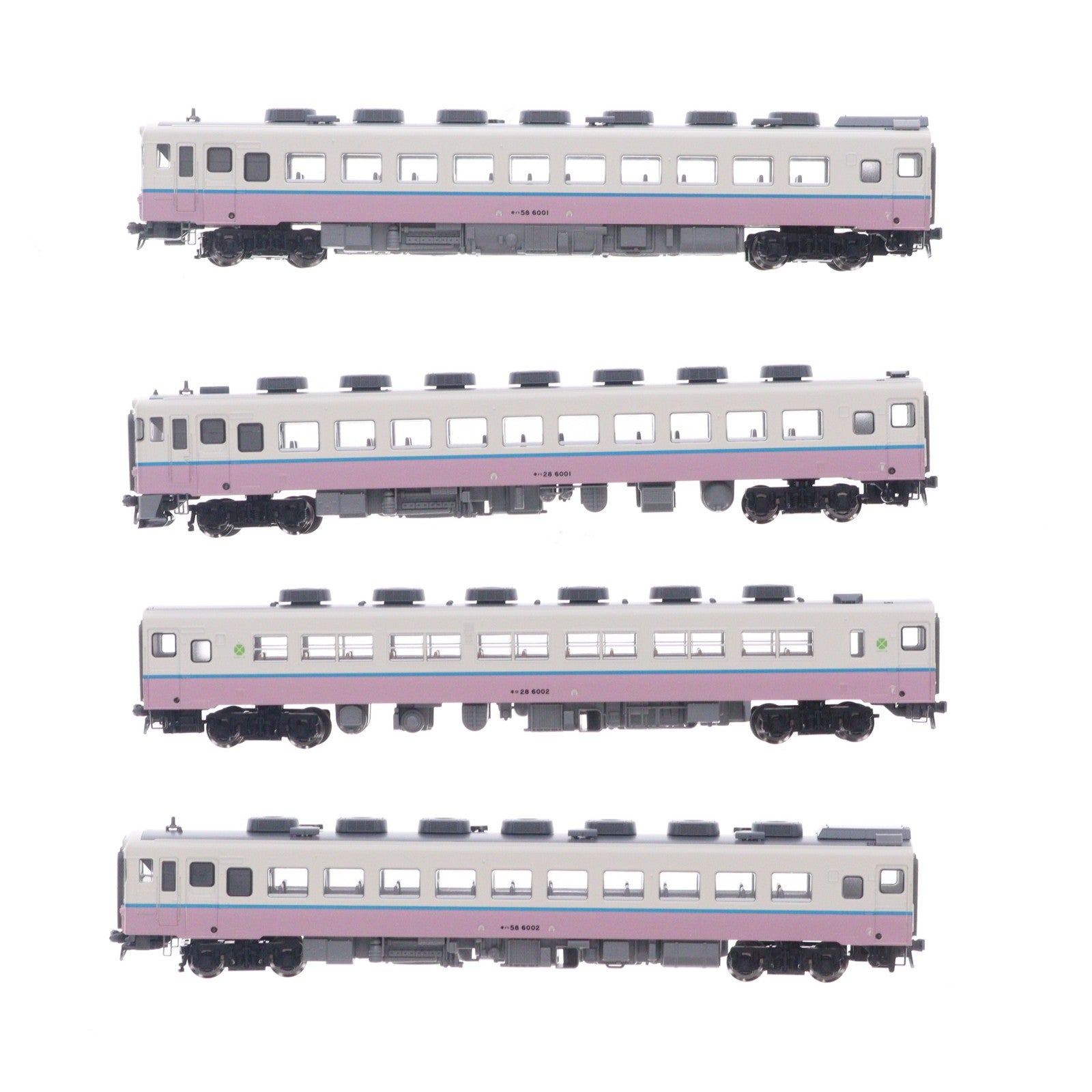 【中古即納】[RWM] 92583 JR キハ58系 急行ディーゼルカー(たかやま)基本セット(4両)(動力付き) Nゲージ 鉄道模型 TOMIX(トミックス)(20151031)