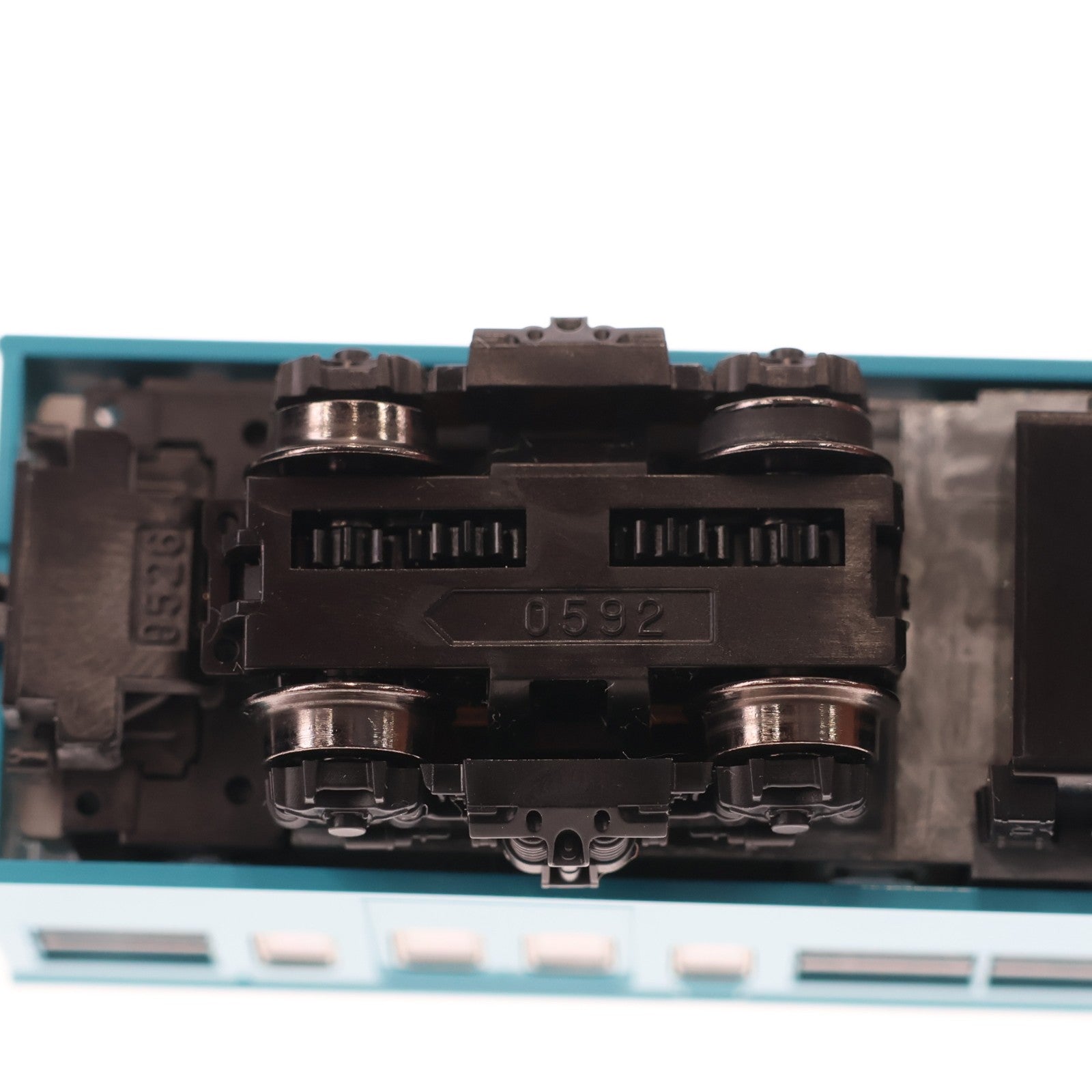 【中古即納】[RWM] (再販) 92586 国鉄 103系通勤電車(高運転台非ATC車・スカイブルー) 基本セット(4両)(動力付き) Nゲージ 鉄道模型 TOMIX(トミックス)(20200614)