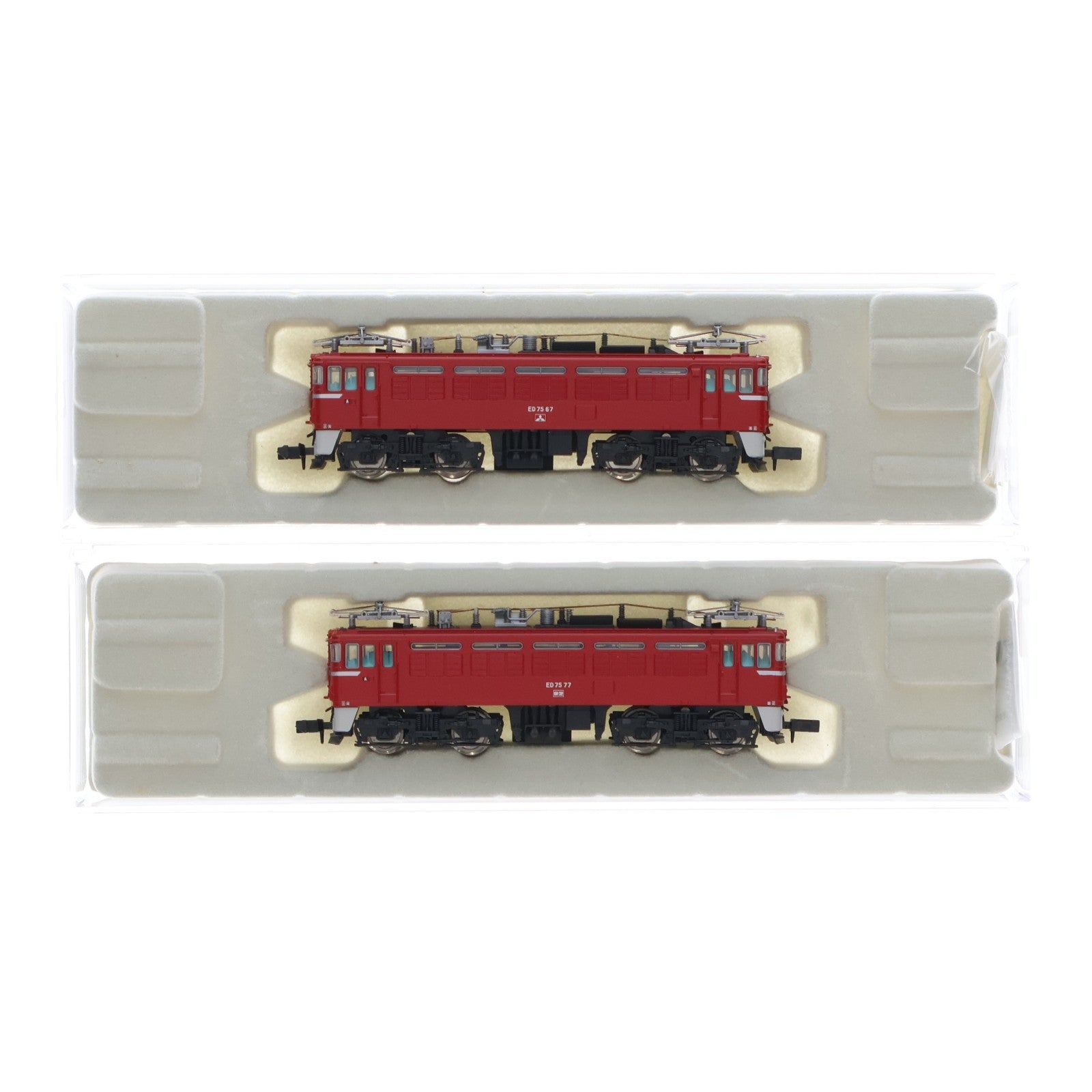 【中古即納】[RWM] A8122 国鉄 ED75-67・77 重連セット 2両セット(動力付き) Nゲージ 鉄道模型 MICRO ACE(マイクロエース)(20050430)