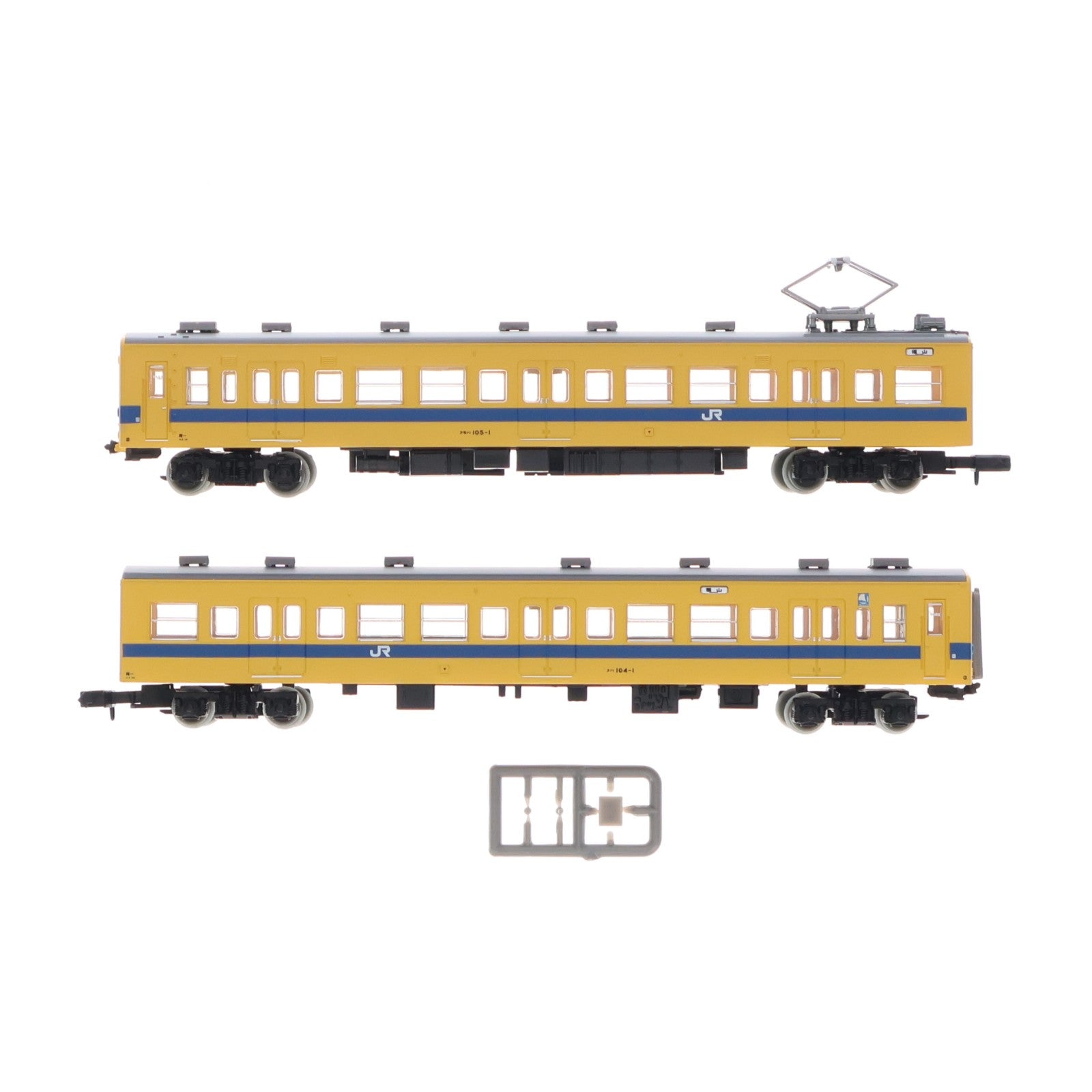 【中古即納】[RWM] 233756 鉄道コレクション(鉄コレ) JR105系 新製車福塩線 2両セット(動力無し) Nゲージ 鉄道模型 TOMYTEC(トミーテック)(20120901)
