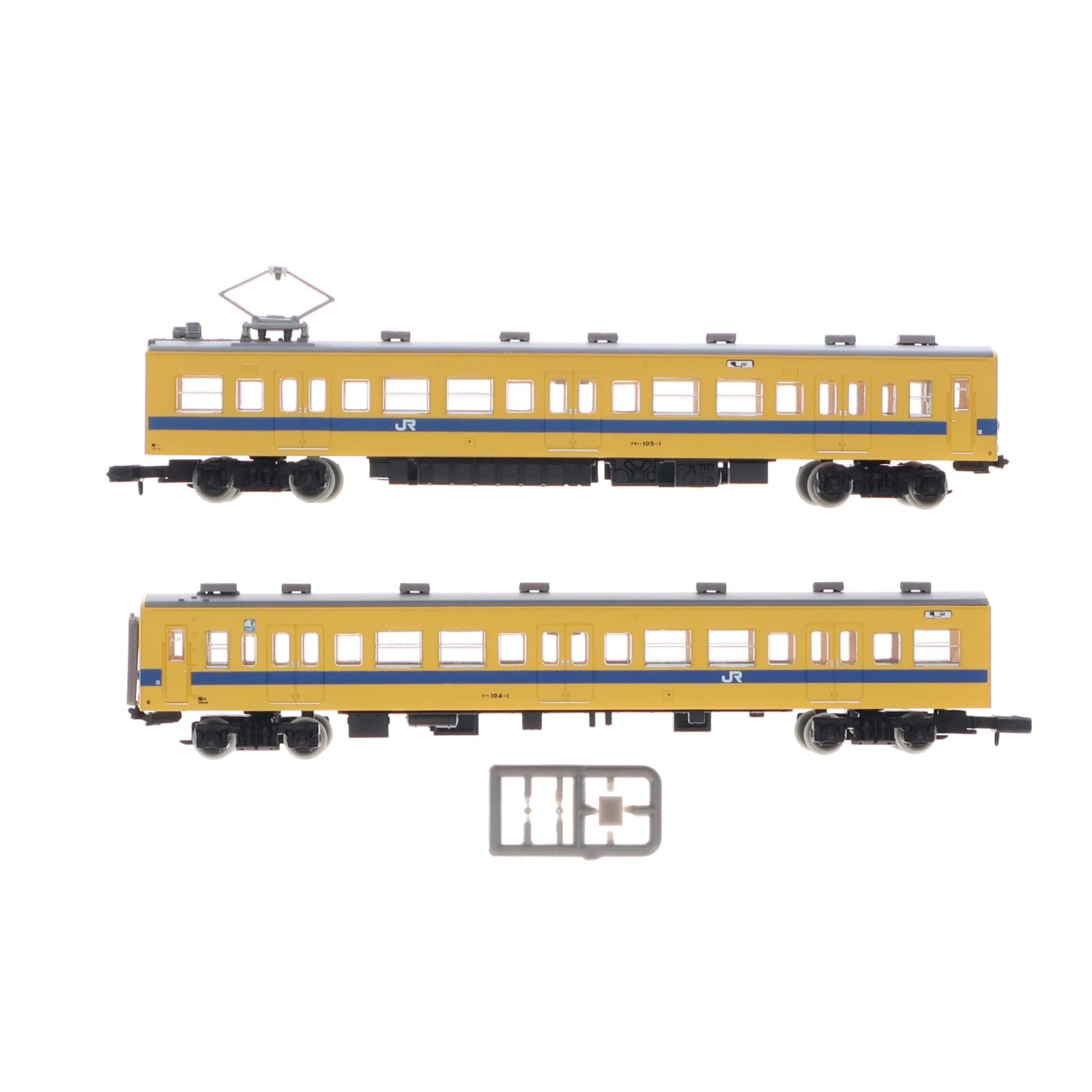 【中古即納】[RWM] 233756 鉄道コレクション(鉄コレ) JR105系 新製車福塩線 2両セット(動力無し) Nゲージ 鉄道模型 TOMYTEC(トミーテック)(20120901)